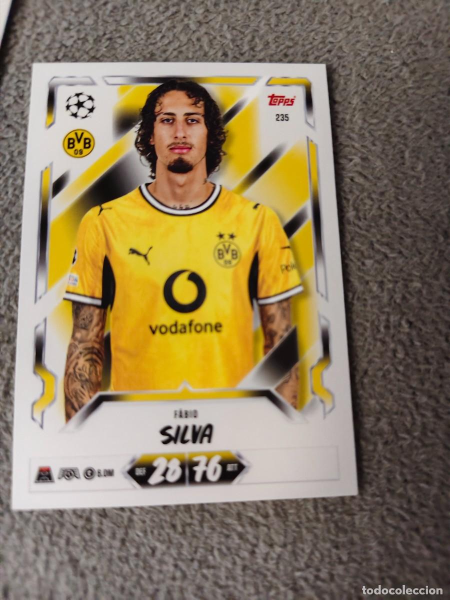 Fu&szlig;ball-Sticker: 235 MATCH ATTAX 26/27 FABIO SILVA BORUSSIA DORTMUND BASE CARD 2026 2027 TOPPS UCC AAU