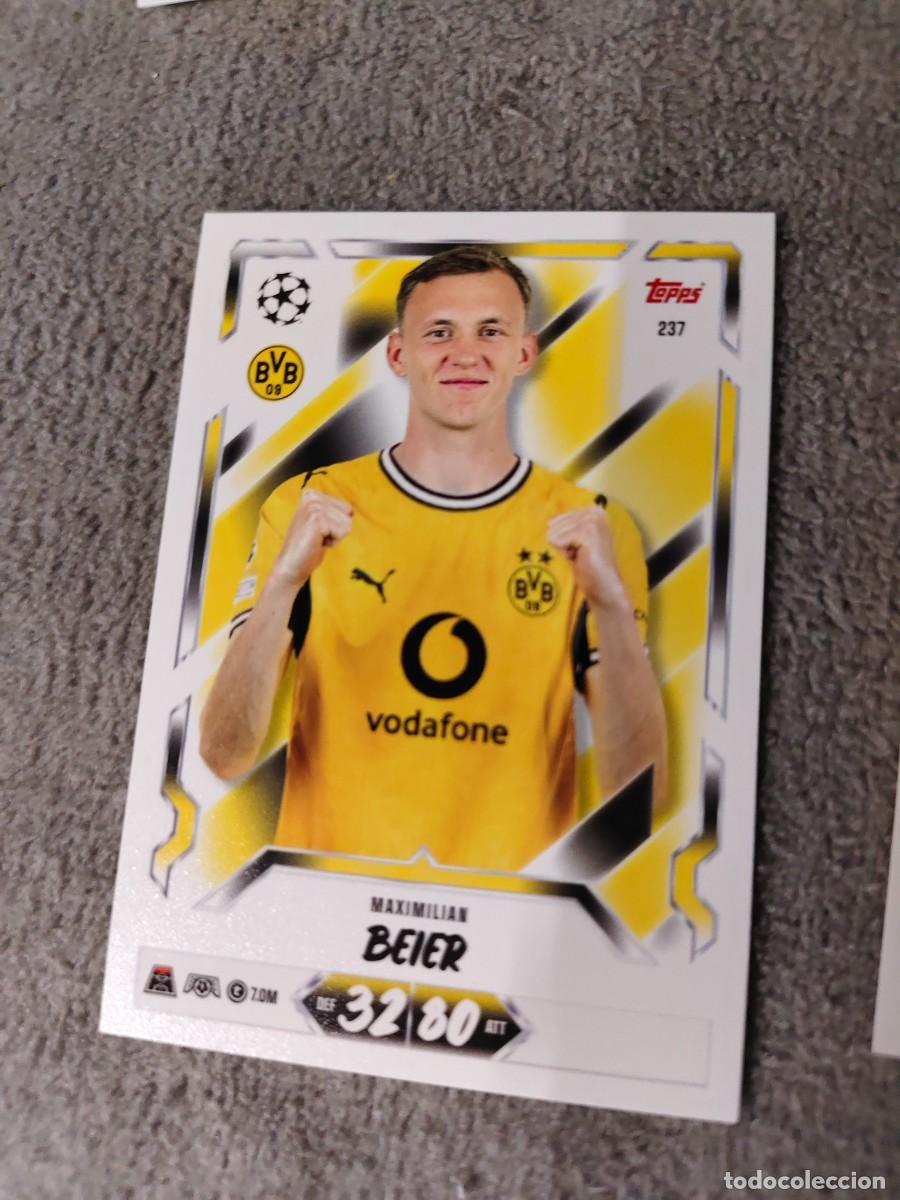 Fu&szlig;ball-Sticker: 237 MATCH ATTAX 26/27 MAXIMILIAN BEIER BORUSSIA DORTMUND BASE CARD 2026 2027 TOPPS UCC AAU