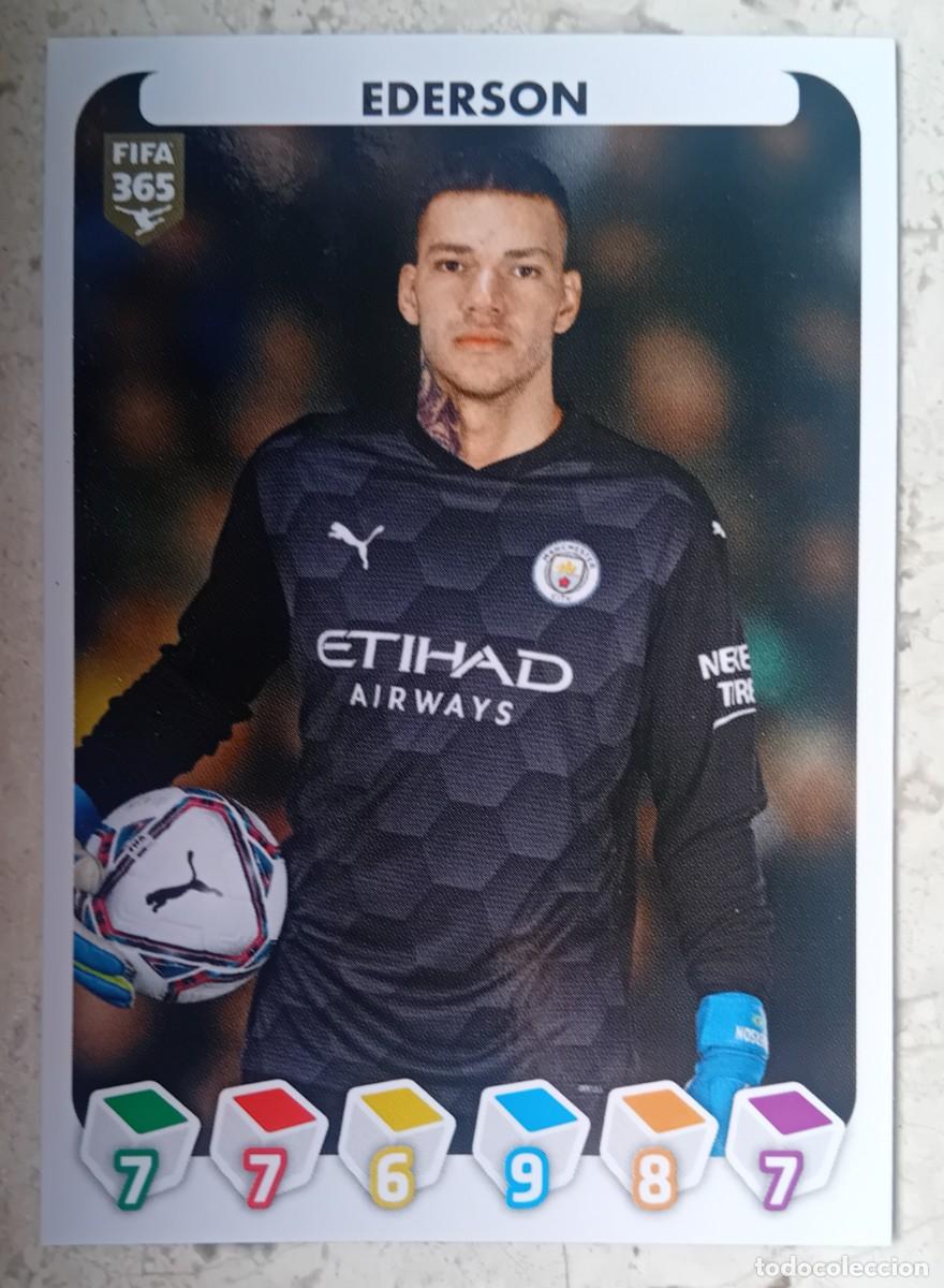 Cartes &agrave; collectionner de Football: Figurina Panini 2020-21 Cromo Fifa 365 2021 Ederson Manchester City n 77