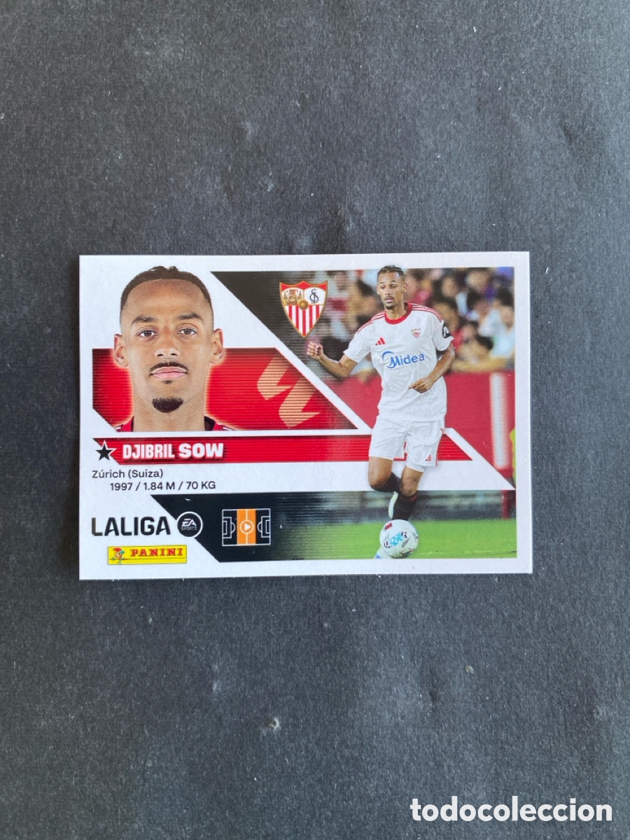 Cromos de f&uacute;tbol: Cromo liga 26/27 Sevilla N* 14
