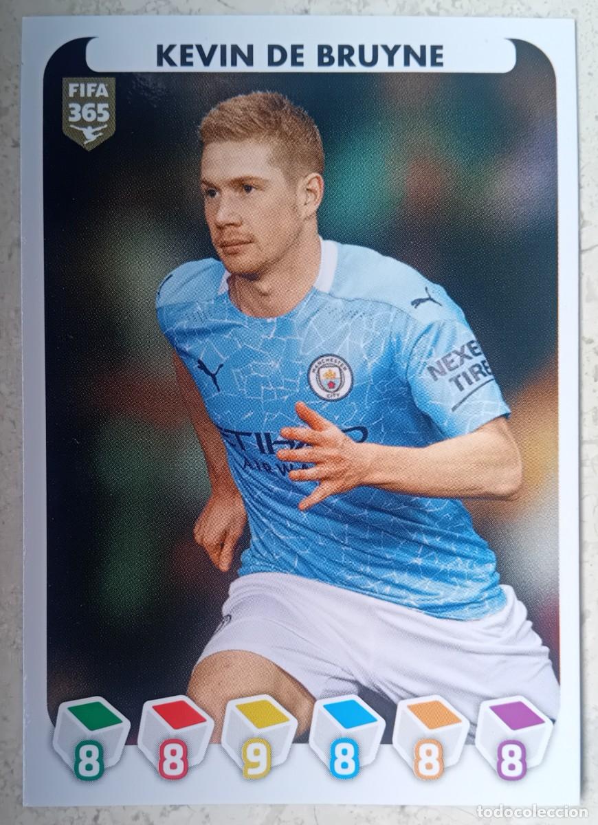 Cromos de f&uacute;tbol: Figurina Panini 2020-21 Cromo Fifa 365 2021 Kevin De Bruyne Manchester City n 80