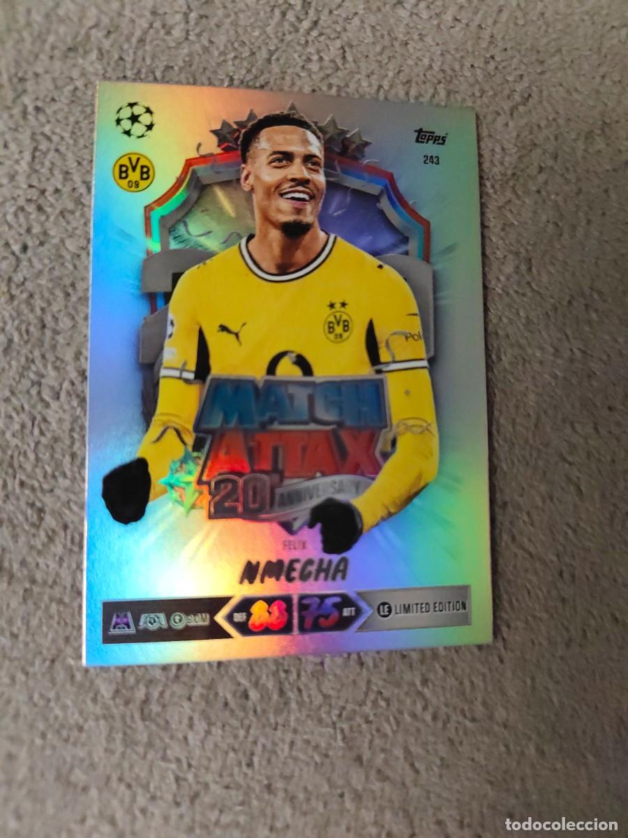 Cromos de f&uacute;tbol: 243 MATCH ATTAX 26/27 NMECHA BORUSSIA DORTMUND LIMITED EDITION 20 ANNIVERSARY 2026 2027 TOPPS UCC