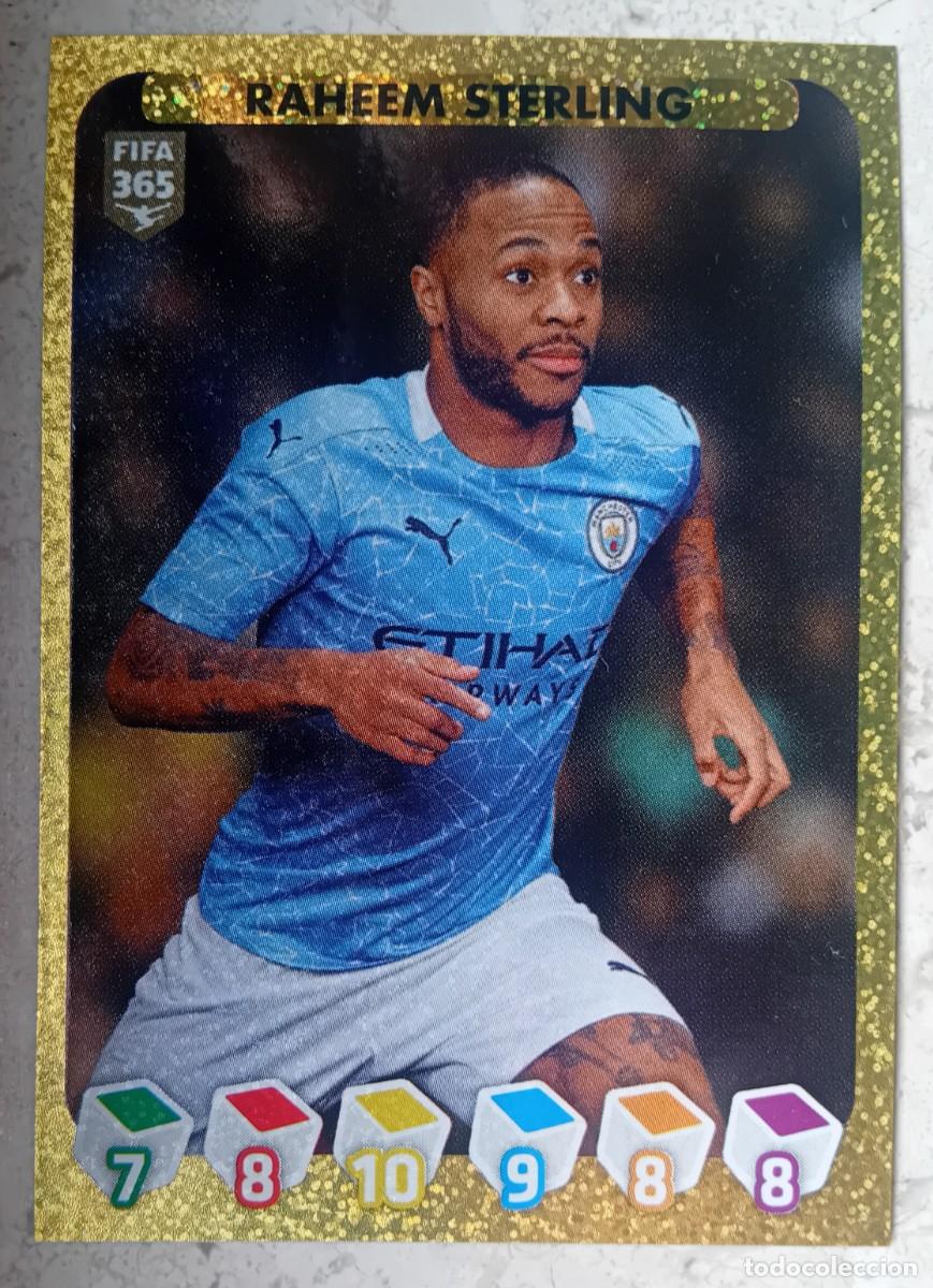 Cromos de f&uacute;tbol: Figurina Panini 2020-21 Cromo Fifa 365 2021 Raheem Sterling Manchester City n 81