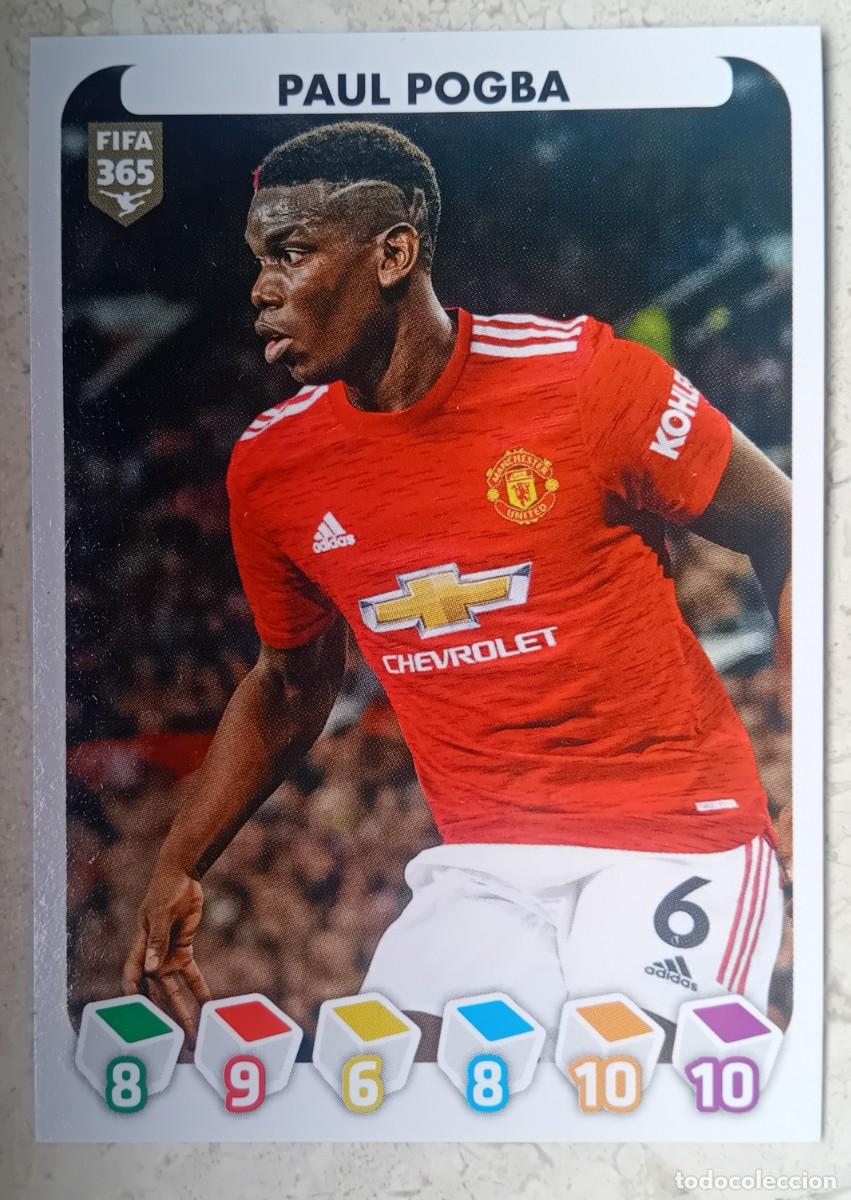 Cromos de f&uacute;tbol: Figurina Panini 2020-21 Cromo Fifa 365 2021 Paul Pogba Manchester United n 83