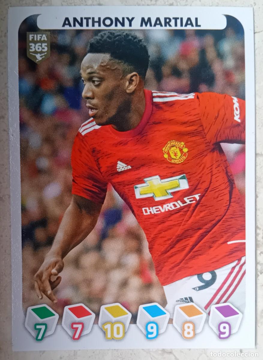 Cromos de f&uacute;tbol: Figurina Panini 2020-21 Cromo Fifa 365 2021 Anthony Martial Manchester United n 88