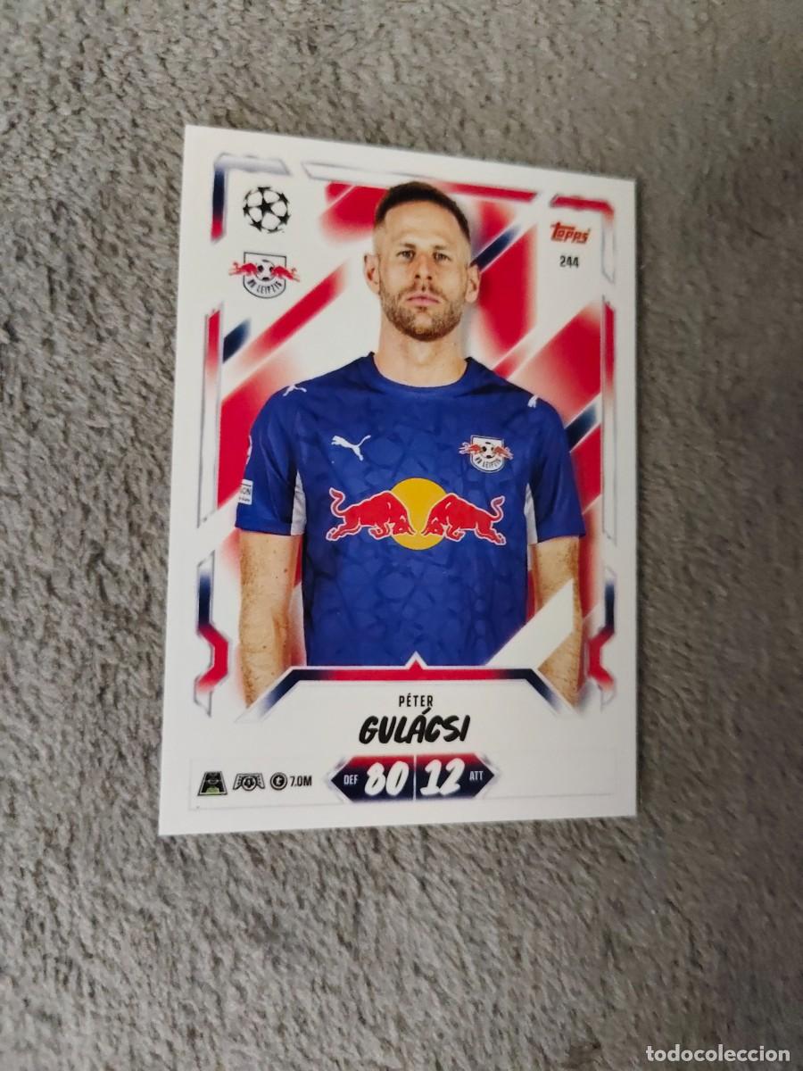 Cromos de f&uacute;tbol: 244 MATCH ATTAX 26/27 P&Eacute;TER GUL&Aacute;CSI RB LEIPZIG BASE CARD 2026 2027 TOPPS UCC AAU