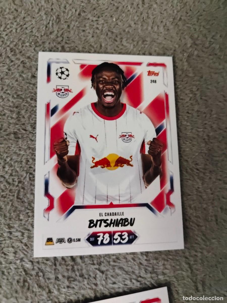 Cromos de f&uacute;tbol: 248 MATCH ATTAX 26/27 EL CHADAILLE BITSHIABU RB LEIPZIG BASE CARD 2026 2027 TOPPS UCC AAU