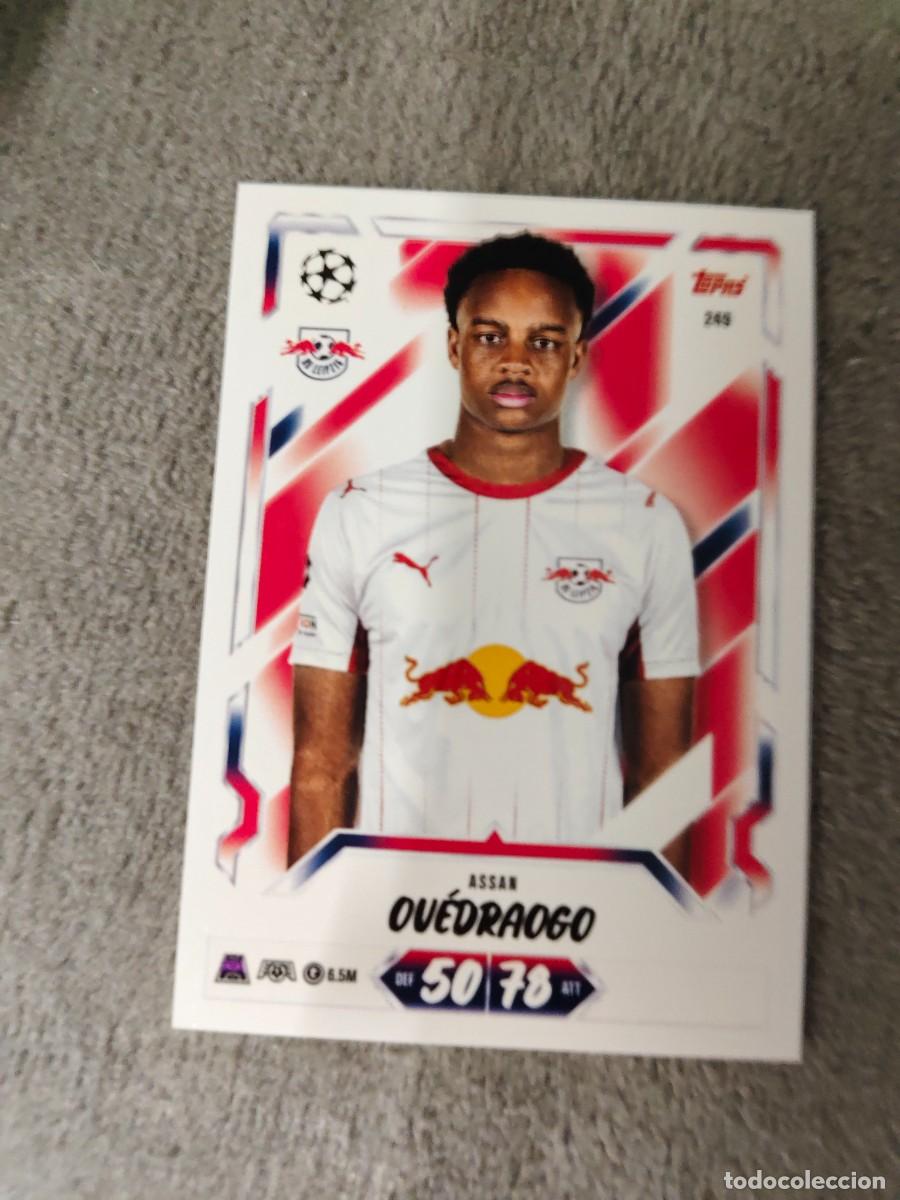 Cromos de f&uacute;tbol: 249 MATCH ATTAX 26/27 ASSAN OU&Eacute;DRAOGO RB LEIPZIG BASE CARD 2026 2027 TOPPS UCC AAU