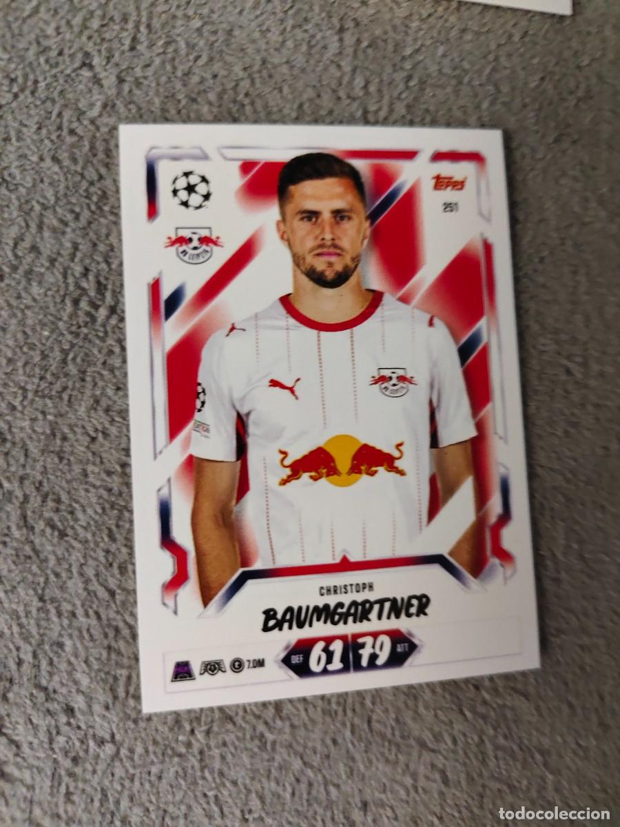Cromos de f&uacute;tbol: 251 MATCH ATTAX 26/27 CHRISTOPH BAUMGARTNER RB LEIPZIG BASE CARD 2026 2027 TOPPS UCC AAU