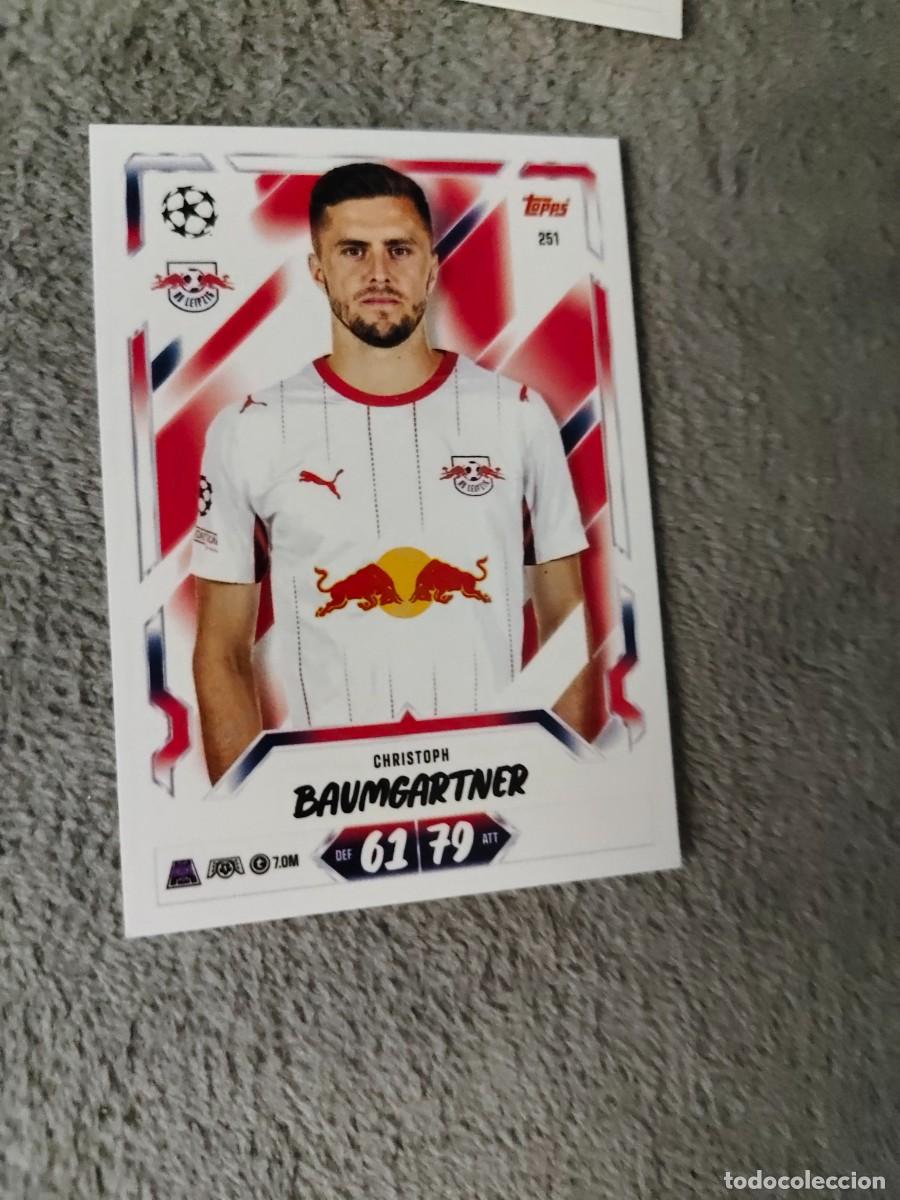 Cromos de f&uacute;tbol: 251 MATCH ATTAX 26/27 CHRISTOPH BAUMGARTNER RB LEIPZIG BASE CARD 2026 2027 TOPPS UCC AAU