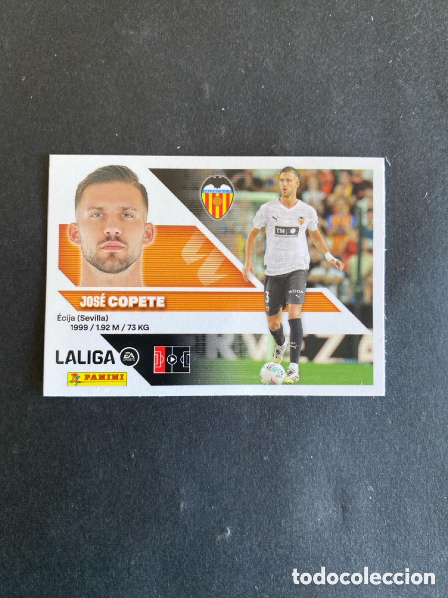 Cromos de f&uacute;tbol: Cromo liga 26/27 Valencia N* 6
