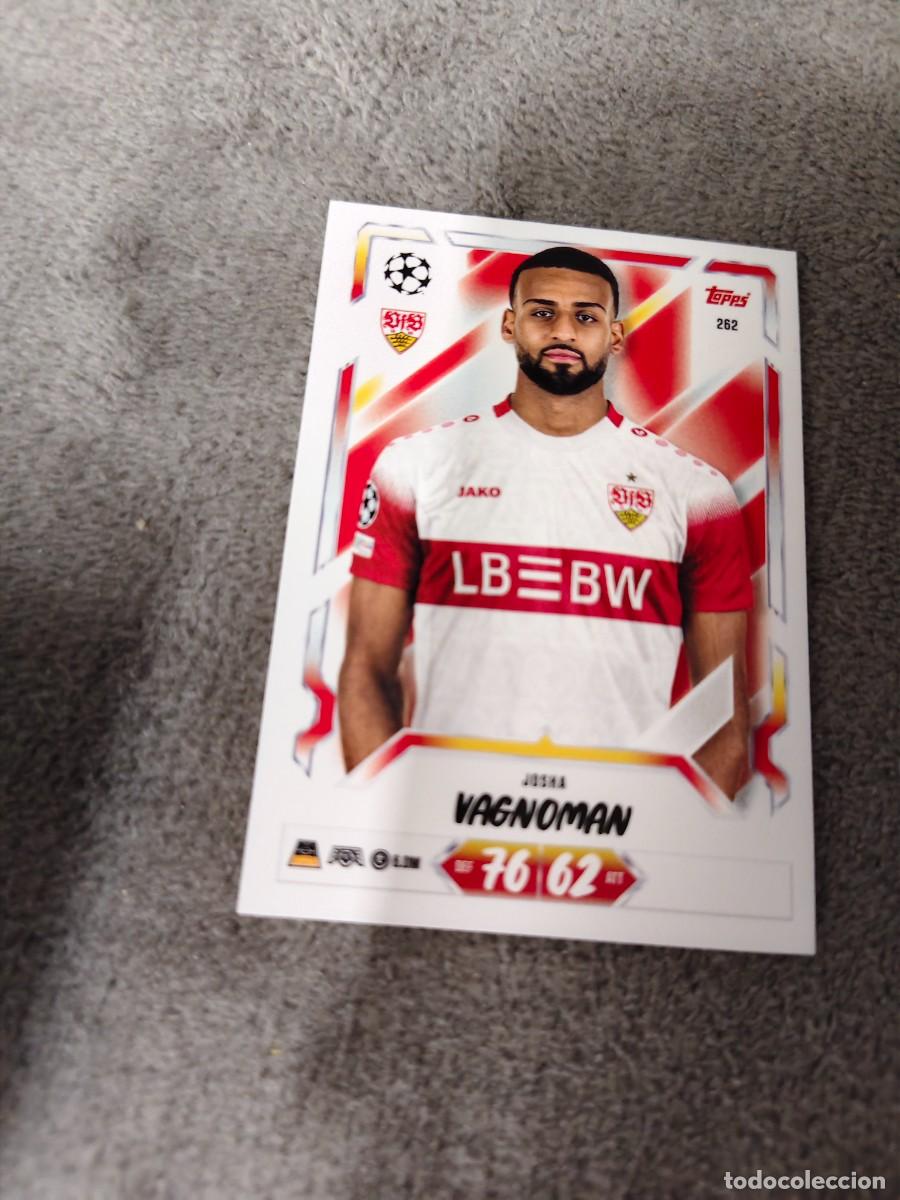 Cromos de f&uacute;tbol: 262 MATCH ATTAX 26/27 JOSHA VAGNOMAN VFB STUTTGART BASE CARD 2026 2027 TOPPS UCC AAU