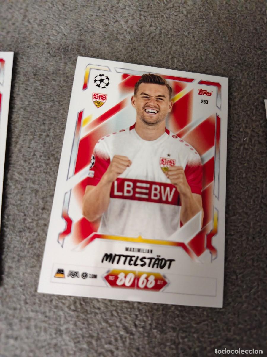 Cromos de f&uacute;tbol: 263 MATCH ATTAX 26/27 MAXIMILIAN MITTELST&Auml;DT VFB STUTTGART BASE CARD 2026 2027 TOPPS UCC AAU