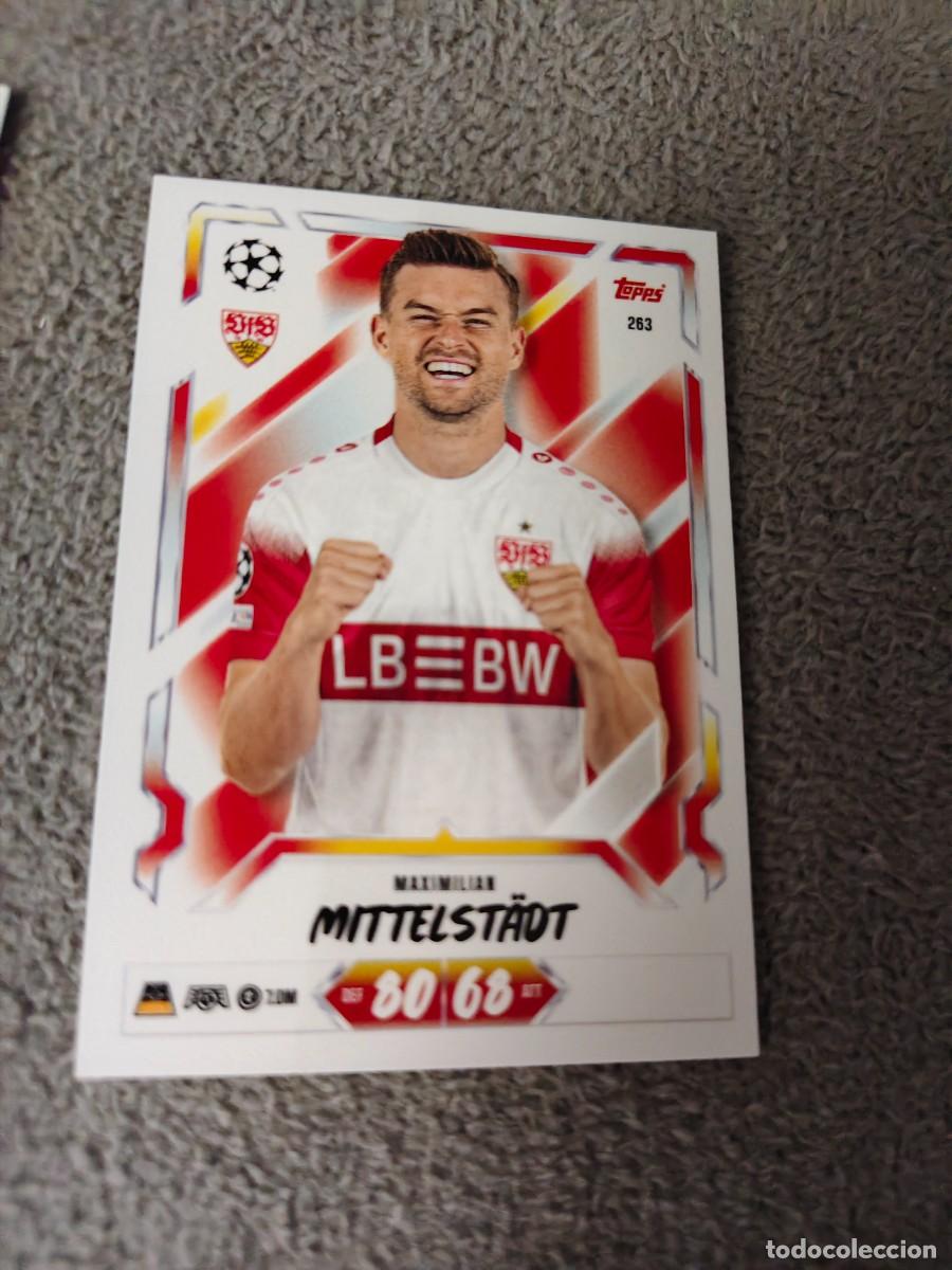 Cromos de f&uacute;tbol: 263 MATCH ATTAX 26/27 MAXIMILIAN MITTELST&Auml;DT VFB STUTTGART BASE CARD 2026 2027 TOPPS UCC AAU