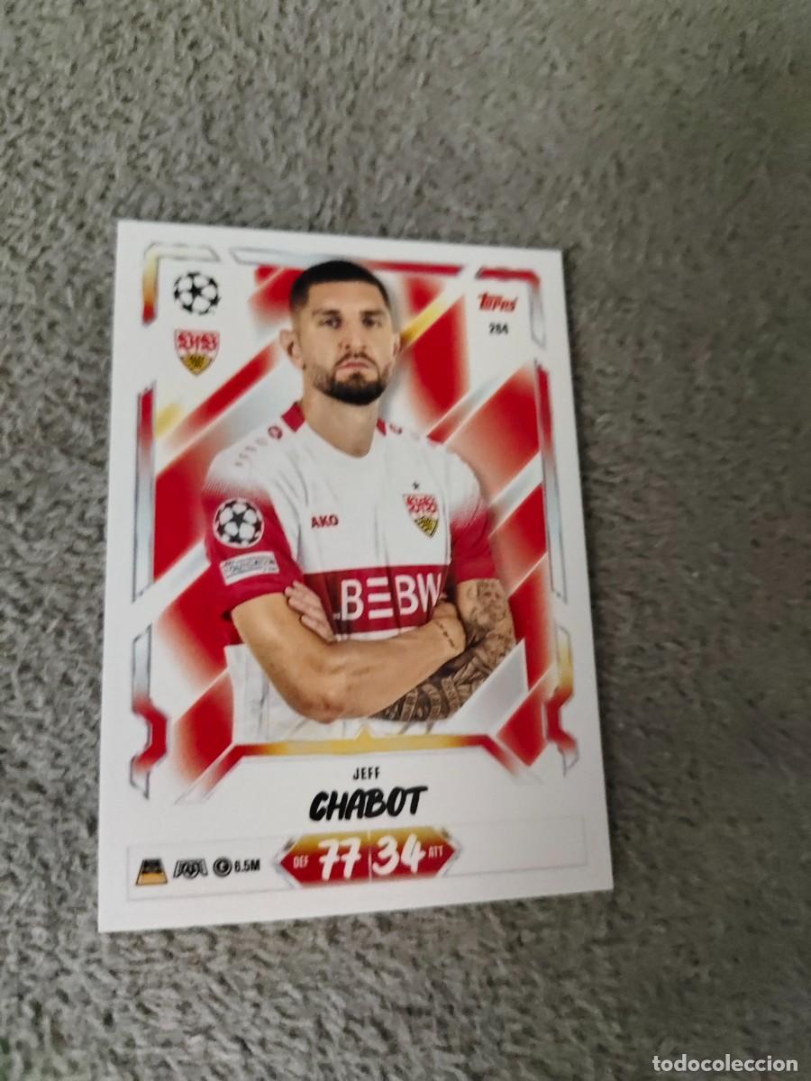 Cromos de f&uacute;tbol: 264 MATCH ATTAX 26/27 JEFF CHABOT VFB STUTTGART BASE CARD 2026 2027 TOPPS UCC AAU