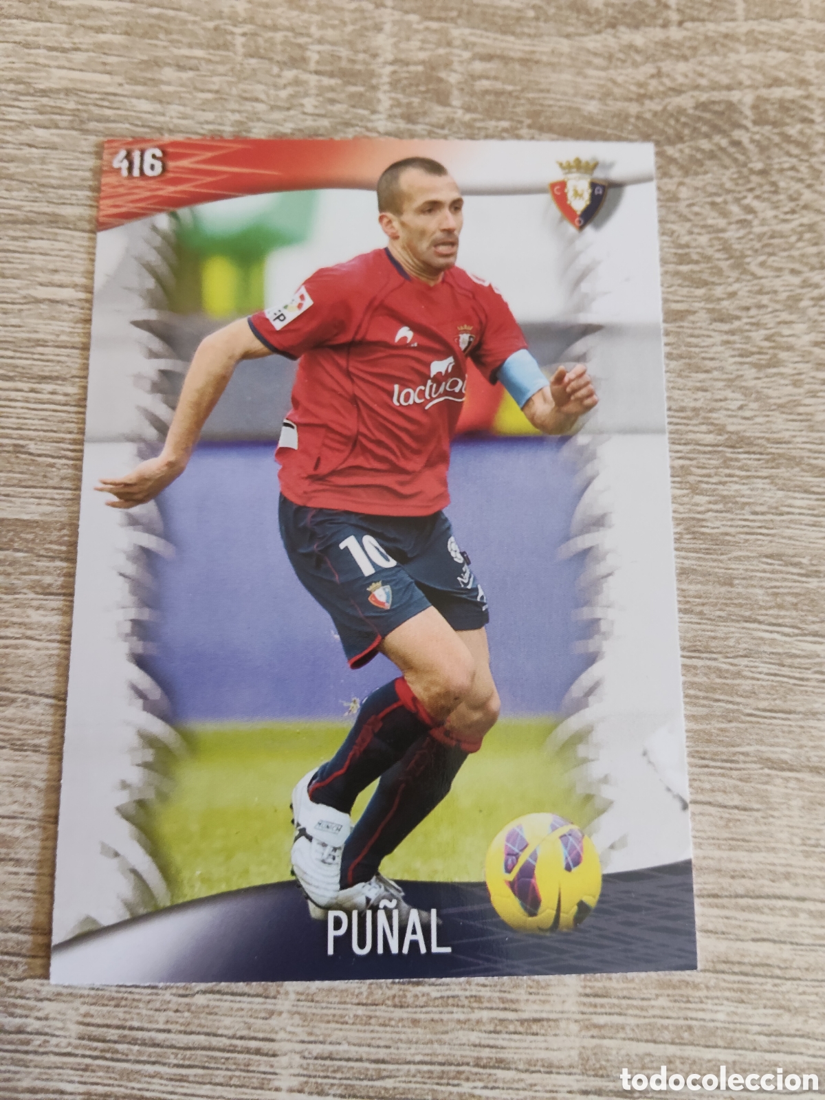 Cromos de f&uacute;tbol: Mundicromo las fichas de la liga 2014 416 Pu&ntilde;al Osasuna