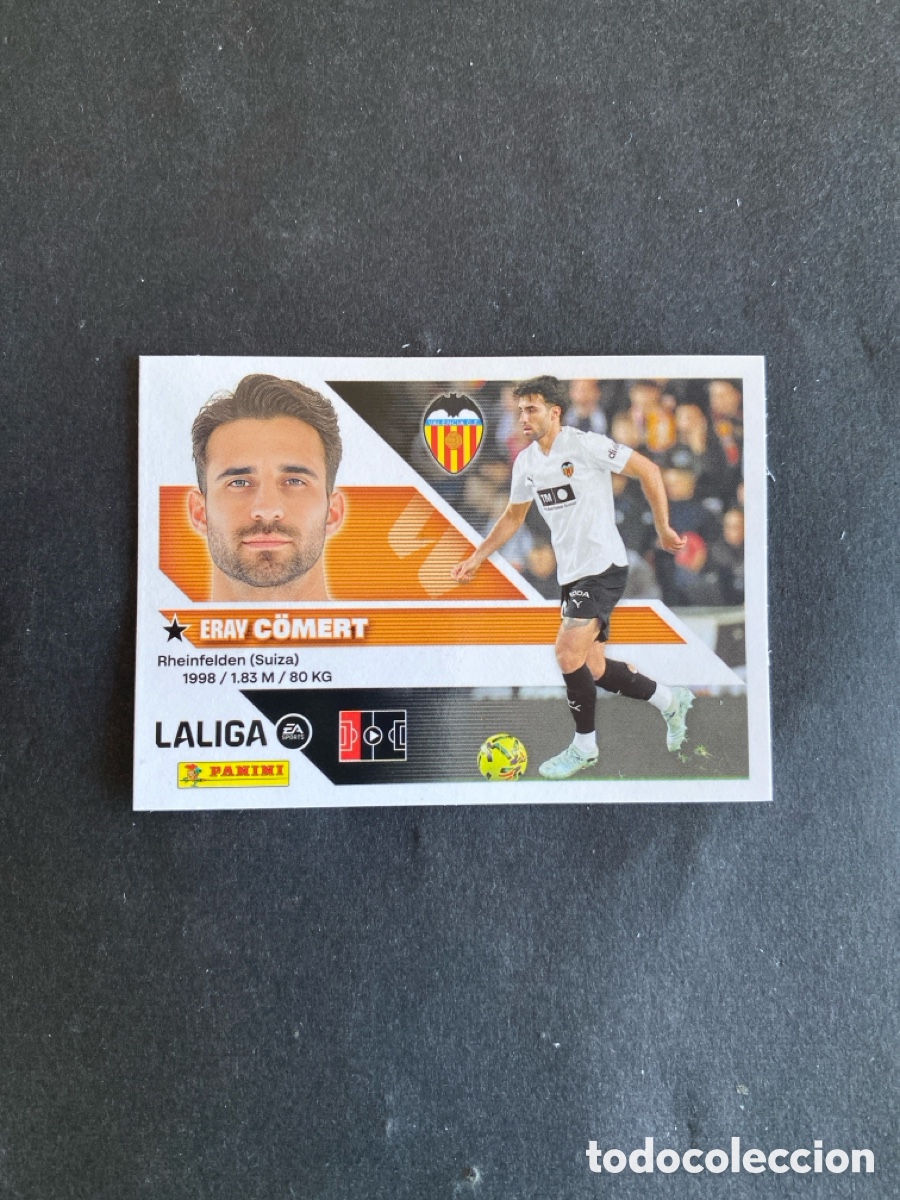Cromos de f&uacute;tbol: Cromo liga 26/27 Valencia N* 8 A