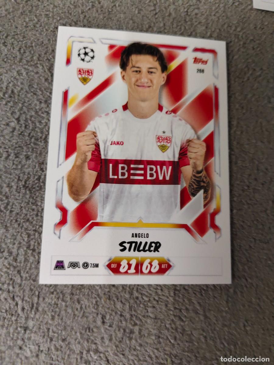 Cromos de f&uacute;tbol: 268 MATCH ATTAX 26/27 ANGELO STILLER VFB STUTTGART BASE CARD 2026 2027 TOPPS UCC AAU