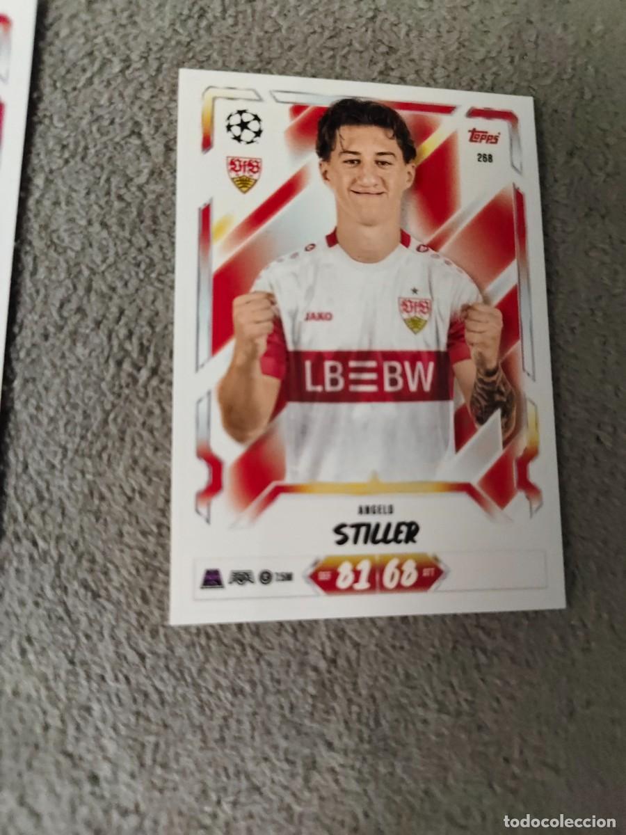 Cromos de f&uacute;tbol: 268 MATCH ATTAX 26/27 ANGELO STILLER VFB STUTTGART BASE CARD 2026 2027 TOPPS UCC AAU
