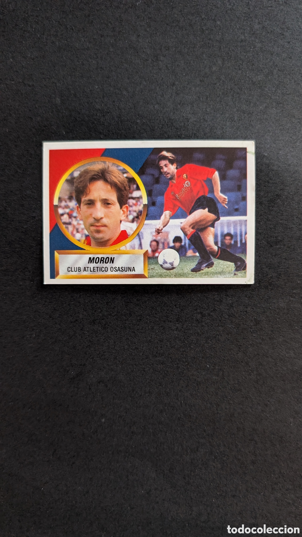Football Stickers: L1 MORON OSASUNA FICHAJE 19 LIGA ESTE 1988/89 88 89 NUNCA PEGADO SIN PEGAR