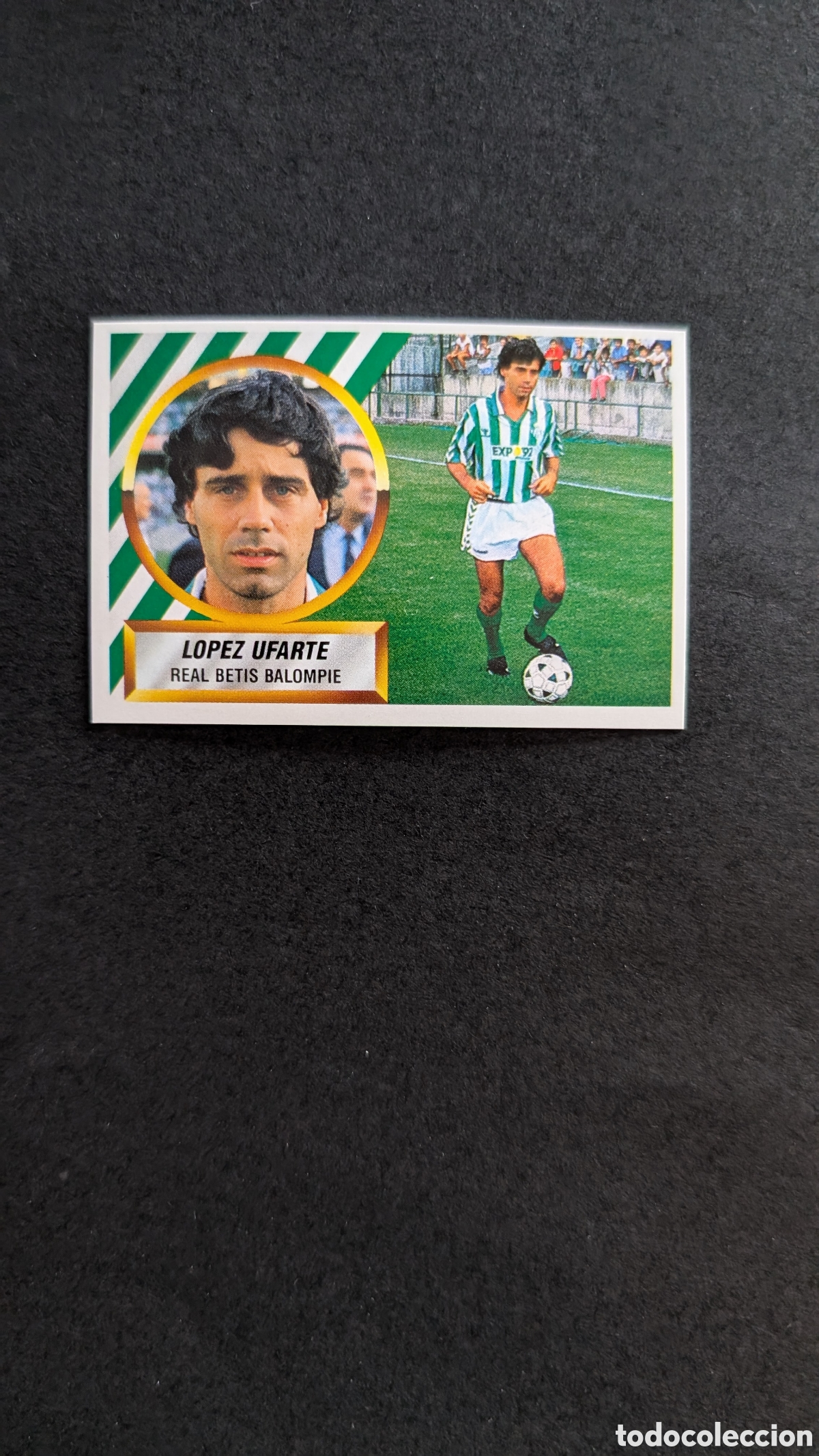 Football Stickers: L1 LOPEZ UFARTE BETIS FICHAJE 25 LIGA ESTE 1988/89 88 89 NUNCA PEGADO SIN PEGAR