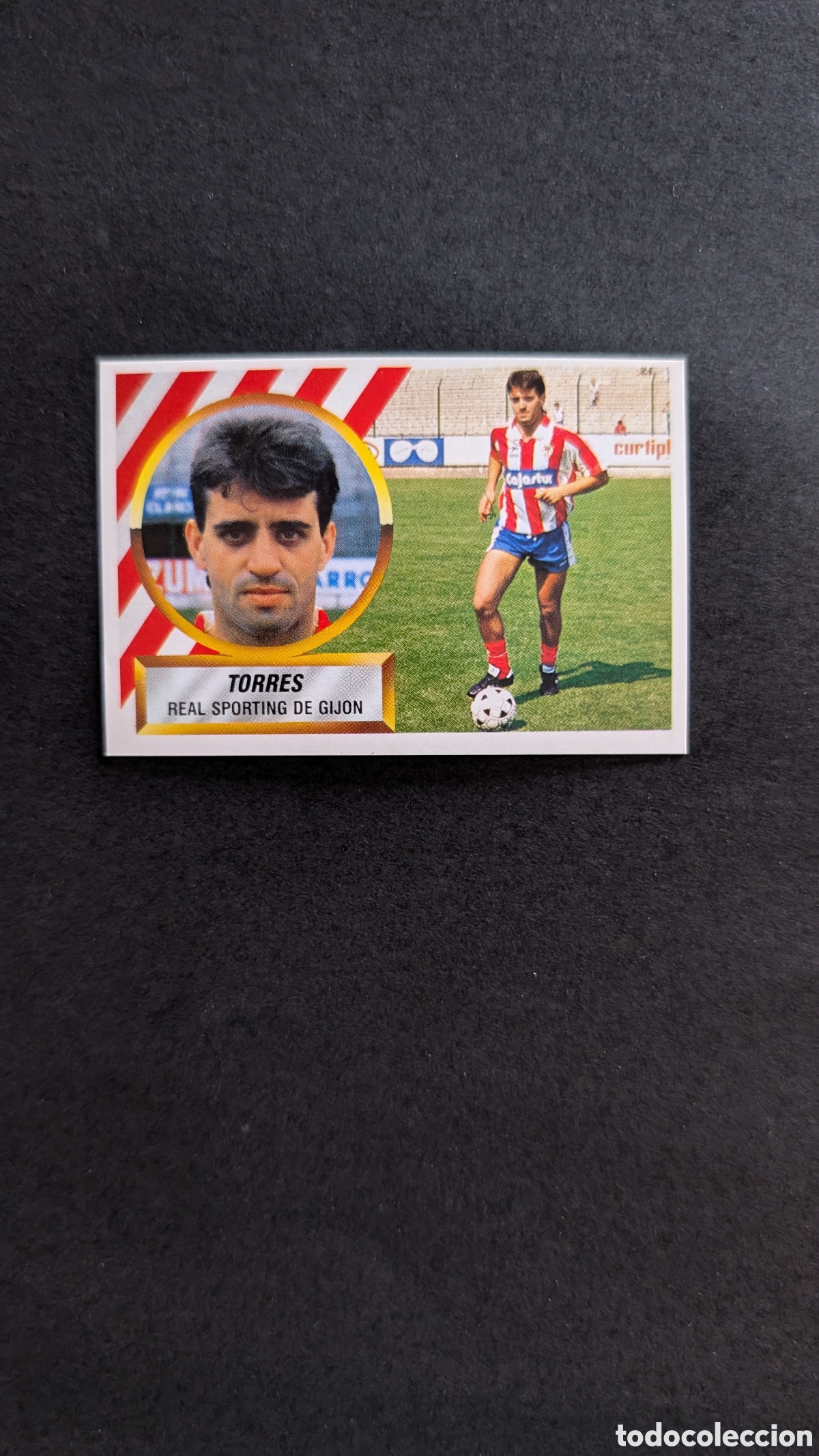 Football Stickers: L1 TORRES SPORTING GIJON FICHAJE 27 LIGA ESTE 1988/89 88 89 NUNCA PEGADO SIN PEGAR