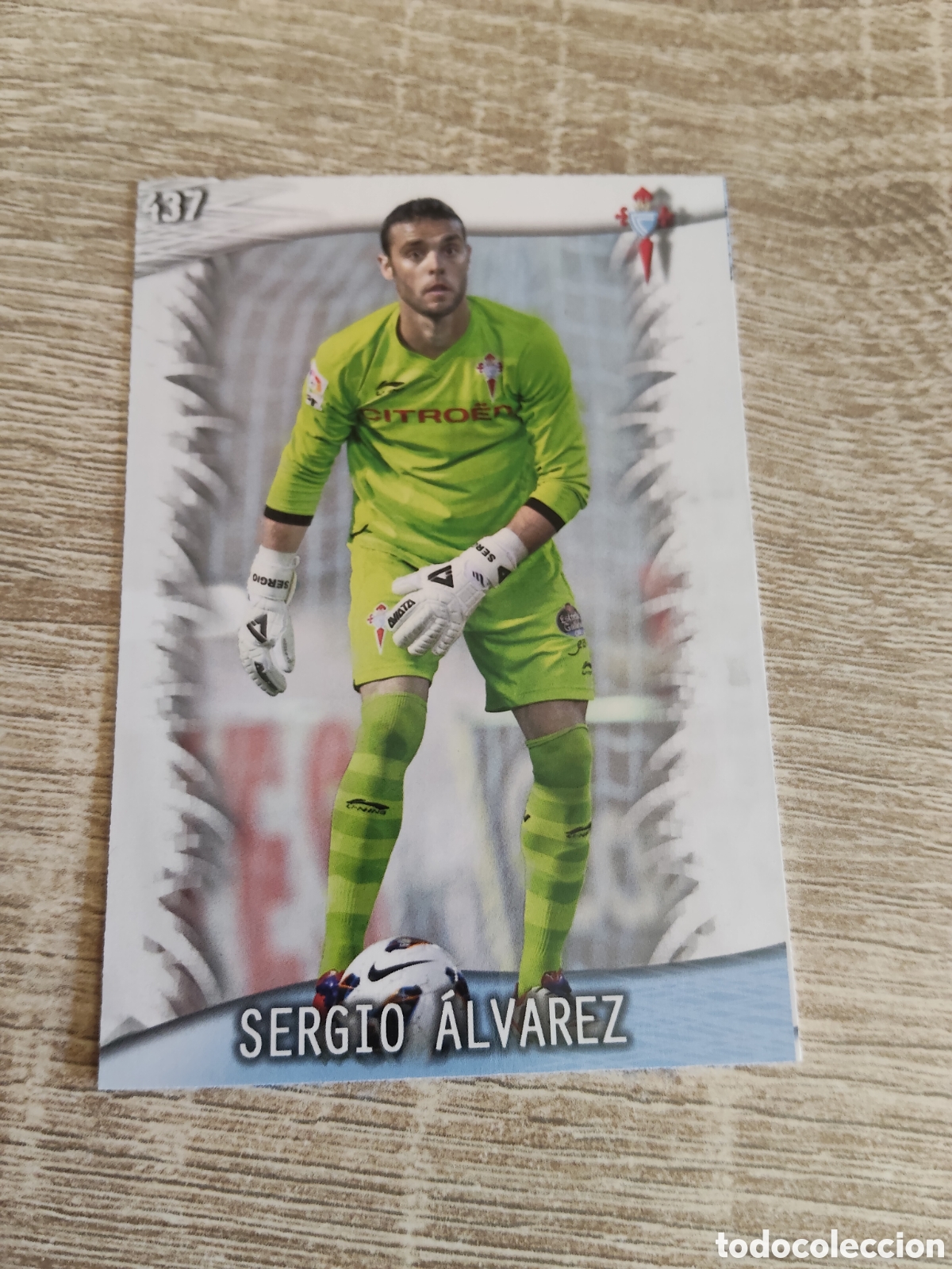Cromos de f&uacute;tbol: Mundicromo las fichas de la liga 2014 437 Sergio &Aacute;lvarez Celta de Vigo