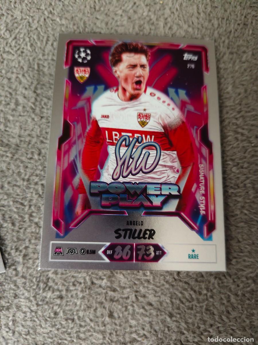 Figurine di Calcio: 276 MATCH ATTAX 26/27 STILLER VFB STUTTGART POWER PLAY SIGNATURE STYLE 2026 2027 TOPPS UCC AAU
