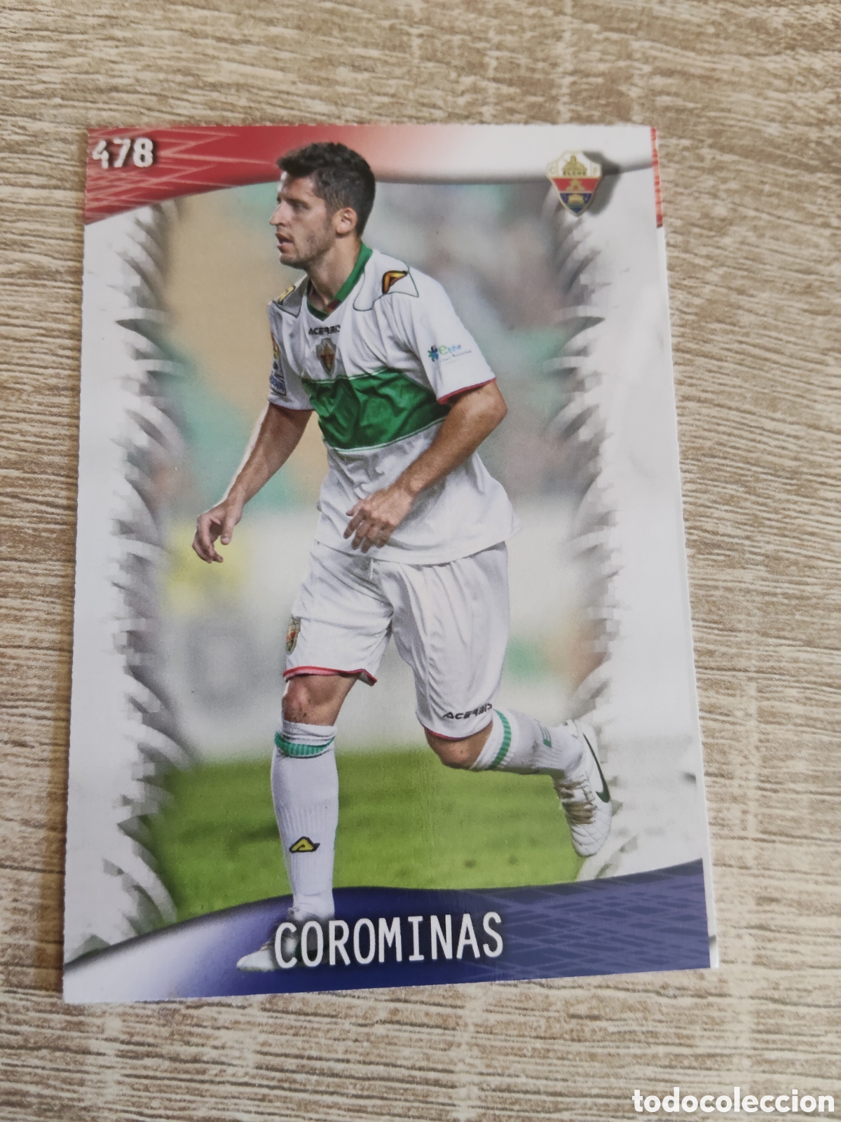 Figurine di Calcio: Mundicromo las fichas de la liga 2014 478 Corominas Elche