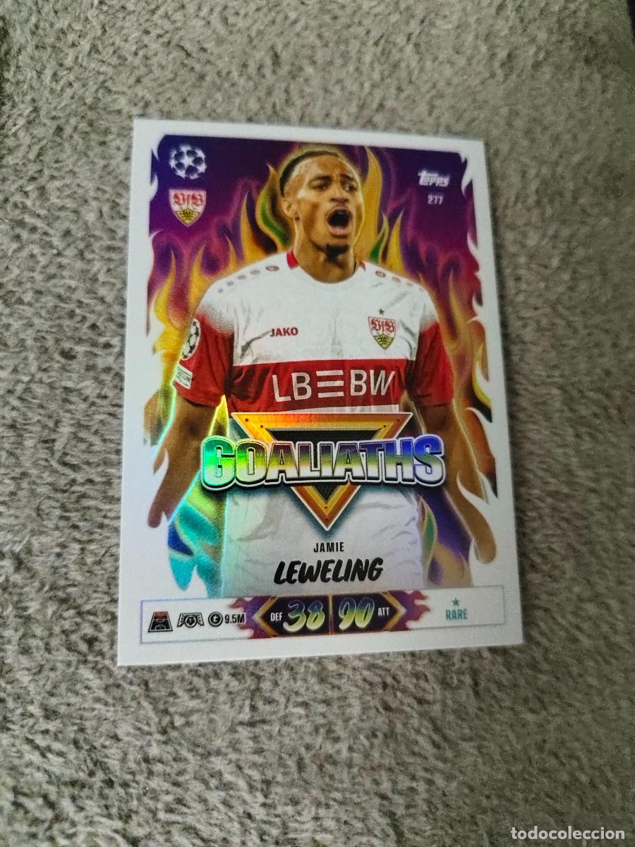 Figurine di Calcio: 277 MATCH ATTAX 26/27 JAMIE LEWELING VFB STUTTGART GOALIATHS 2026 2027 TOPPS UCC AAU