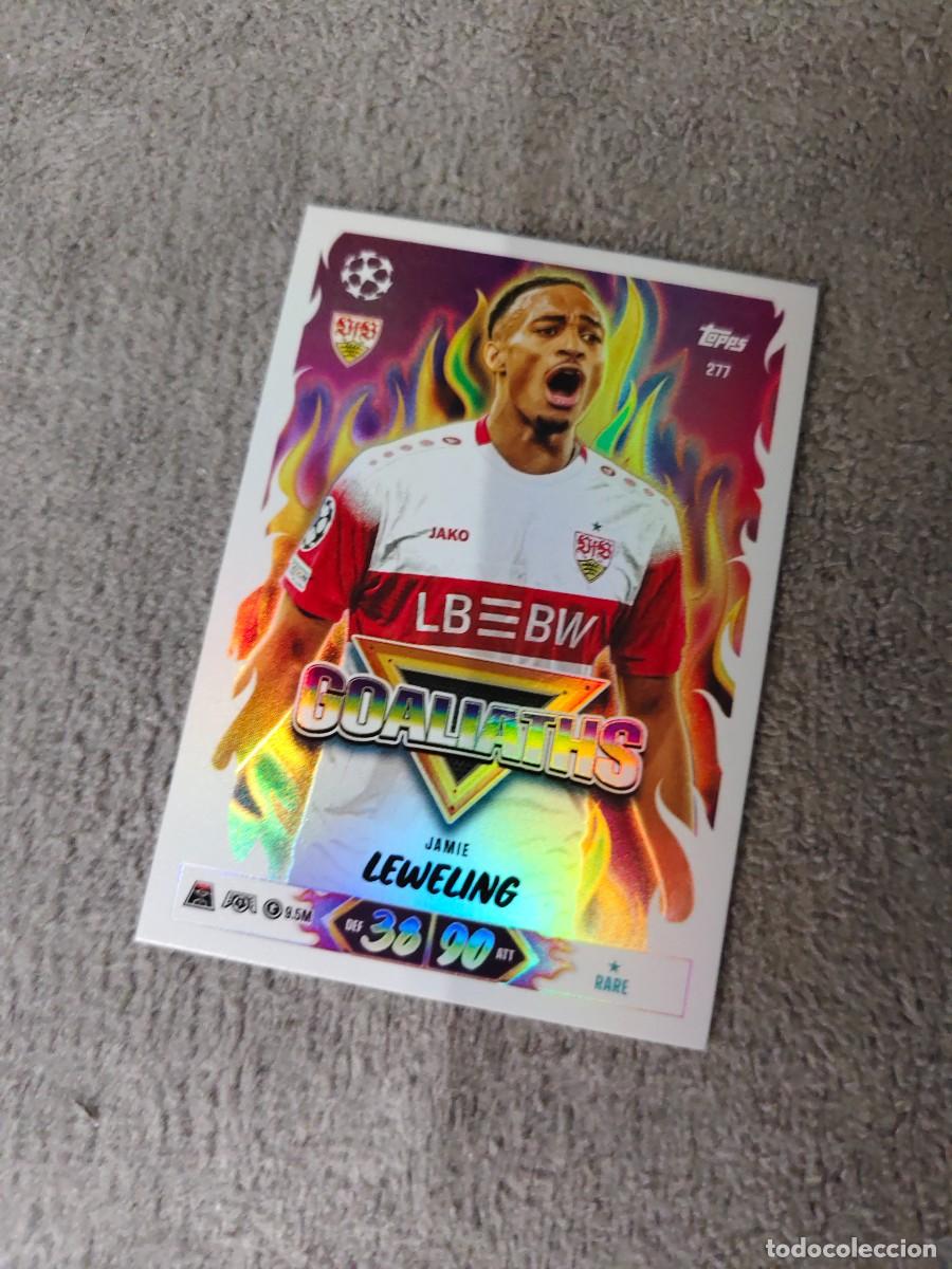 Figurine di Calcio: 277 MATCH ATTAX 26/27 JAMIE LEWELING VFB STUTTGART GOALIATHS 2026 2027 TOPPS UCC AAU