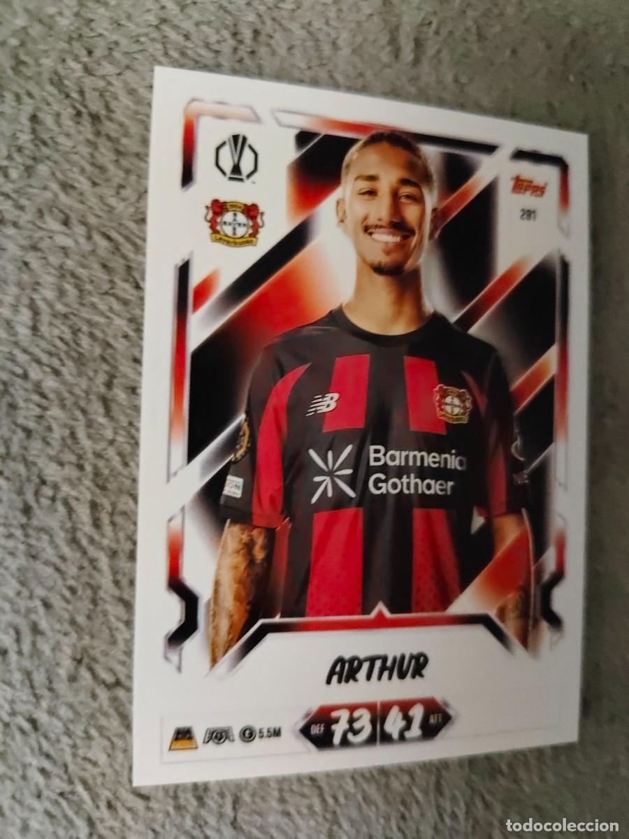 Figurine di Calcio: 281 MATCH ATTAX 26/27 ARTHUR BAYER 04 LEVERKUSEN BASE CARD 2026 2027 TOPPS UCC AAU