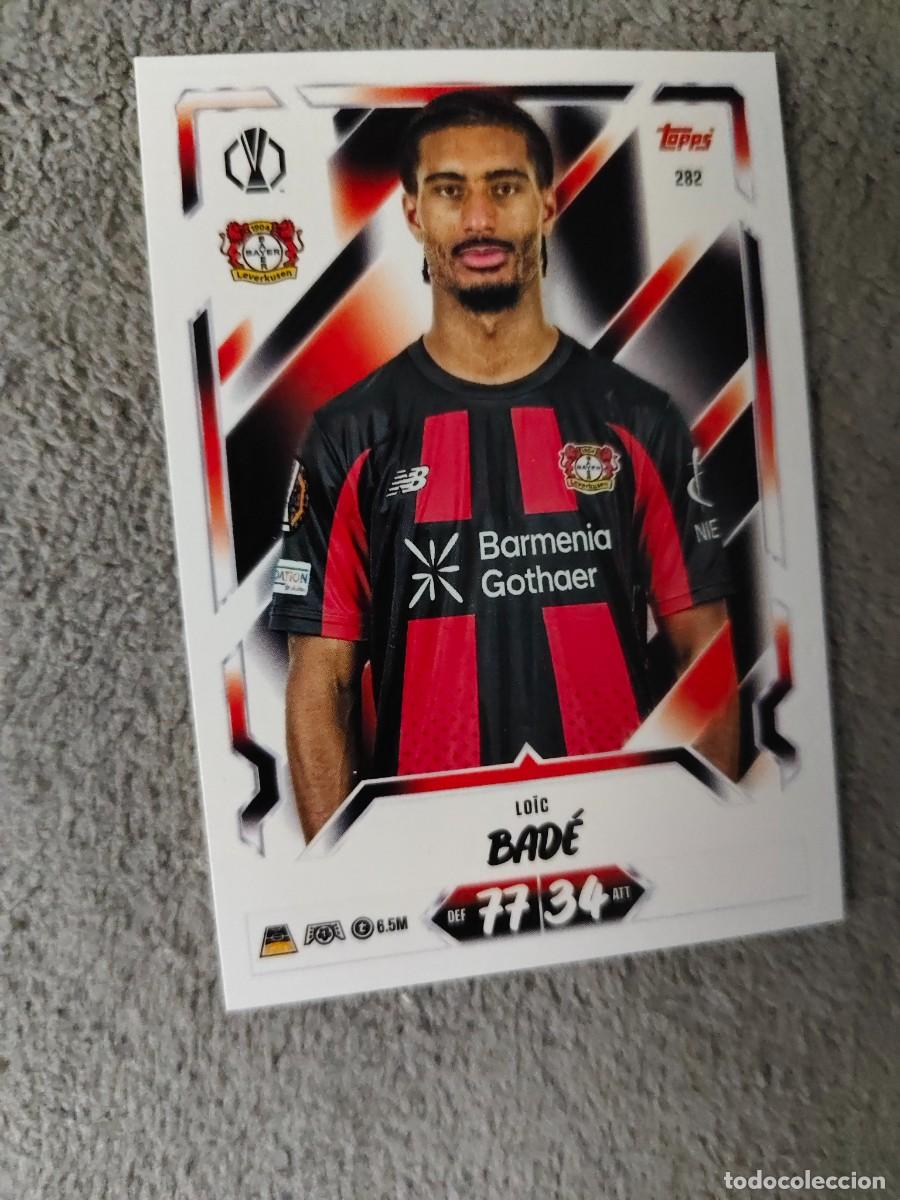 Figurine di Calcio: 282 MATCH ATTAX 26/27 LO&Iuml;C BAD&Eacute; BAYER 04 LEVERKUSEN BASE CARD 2026 2027 TOPPS UCC AAU