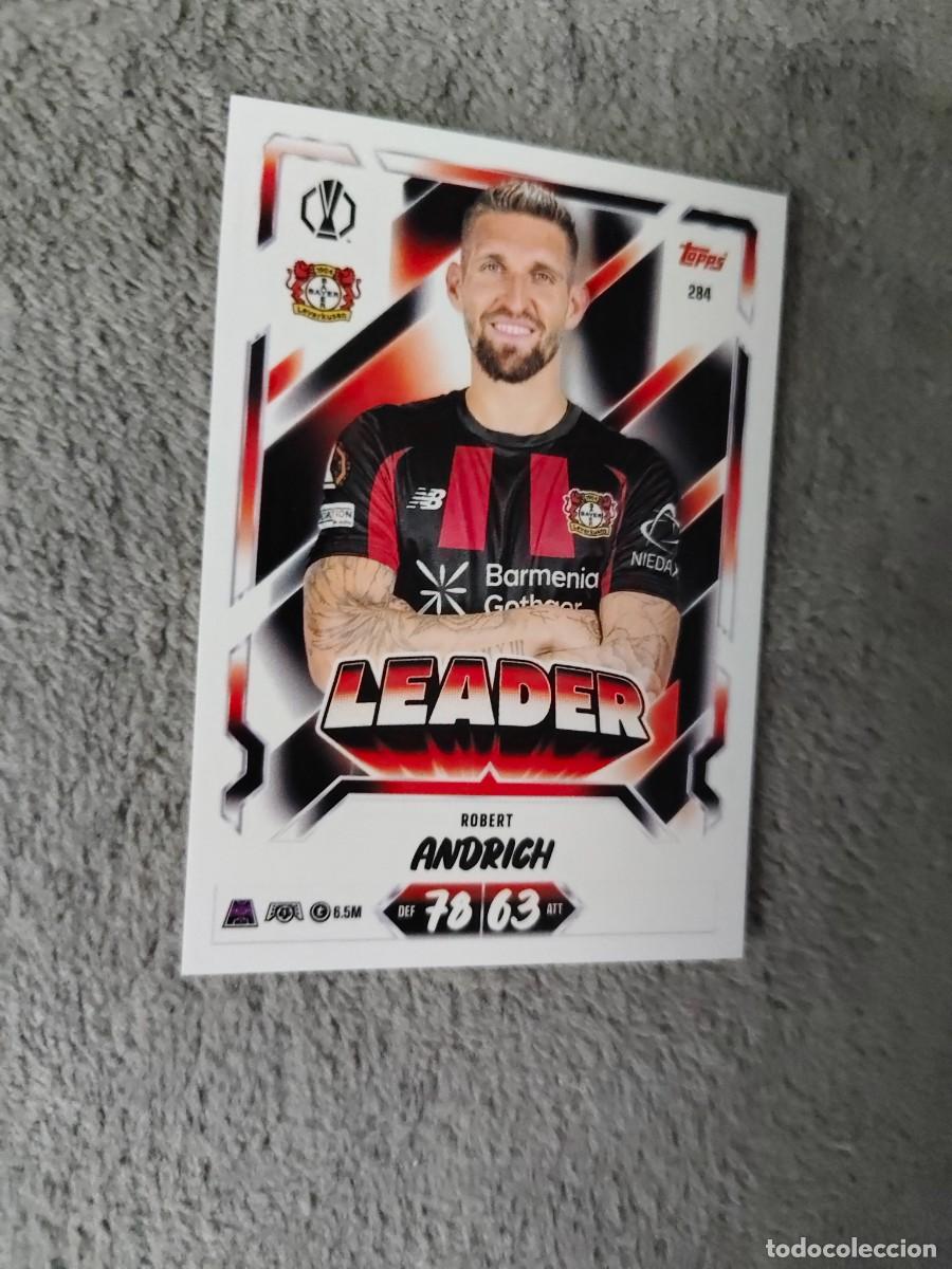 Figurine di Calcio: 284 MATCH ATTAX 26/27 ROBERT ANDRICH BAYER 04 LEVERKUSEN LEADER 2026 2027 TOPPS UCC AAU