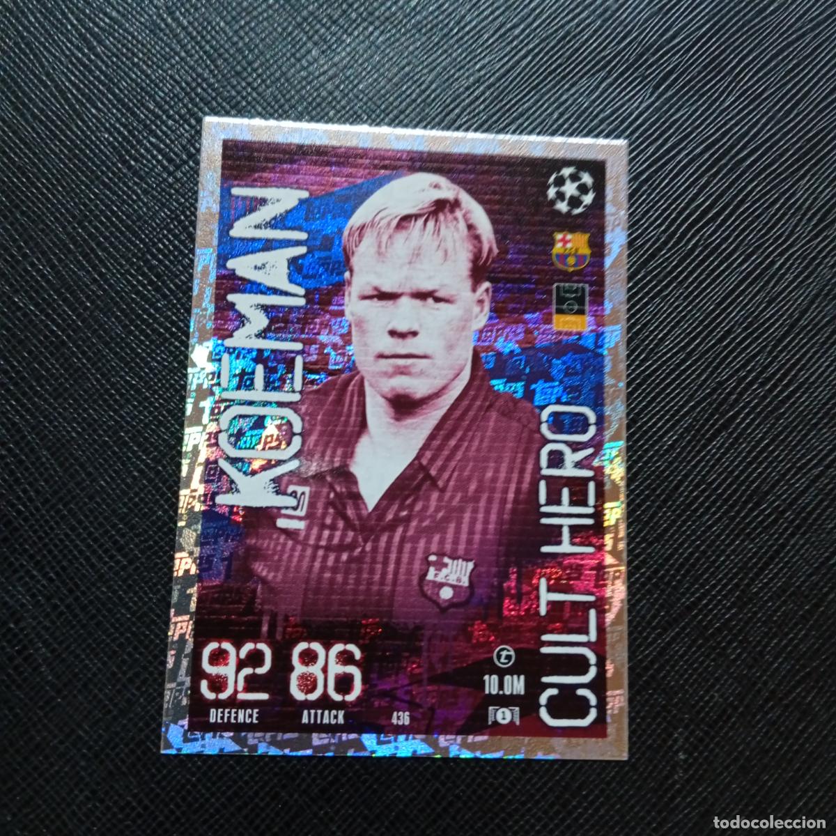 Figurine di Calcio: 436 KOEMAN BARCELONA TOPPS MATCH ATTAX 2023 2024 FUTBOL CROMO 23 24 - A217 PG49 CULT HERO