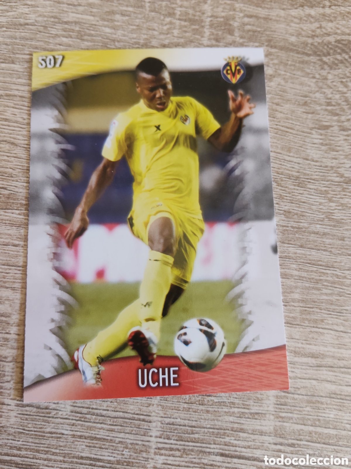 Cromos de f&uacute;tbol: Mundicromo las fichas de la liga 2014 407 Uche Villarreal
