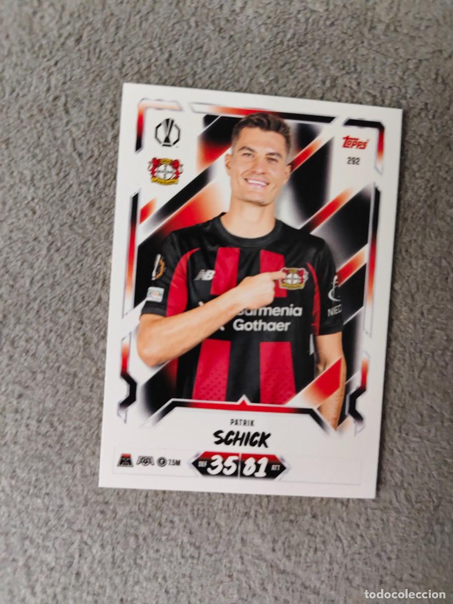 Cromos de f&uacute;tbol: 292 MATCH ATTAX 26/27 PATRIK SCHICK BAYER 04 LEVERKUSEN BASE CARD 2026 2027 TOPPS UCC AAU