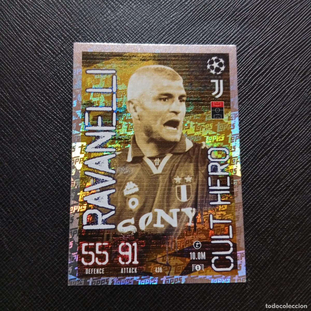 Cromos de f&uacute;tbol: 439 RAVANELLI JUVENTUS TOPPS MATCH ATTAX 2023 2024 FUTBOL CROMO 23 24 - A217 PG49 CULT HERO