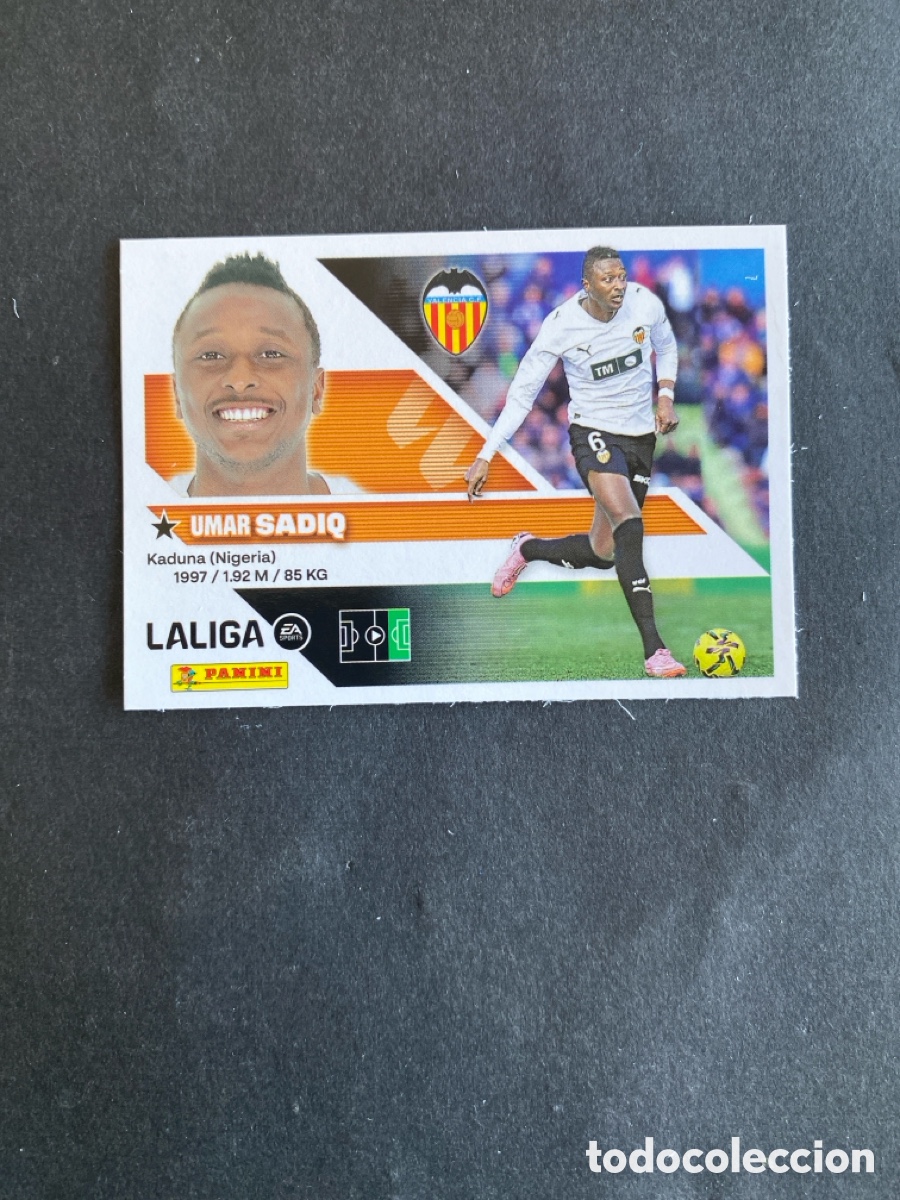 Cromos de f&uacute;tbol: Cromo liga 26/27 Valencia N* 20 A