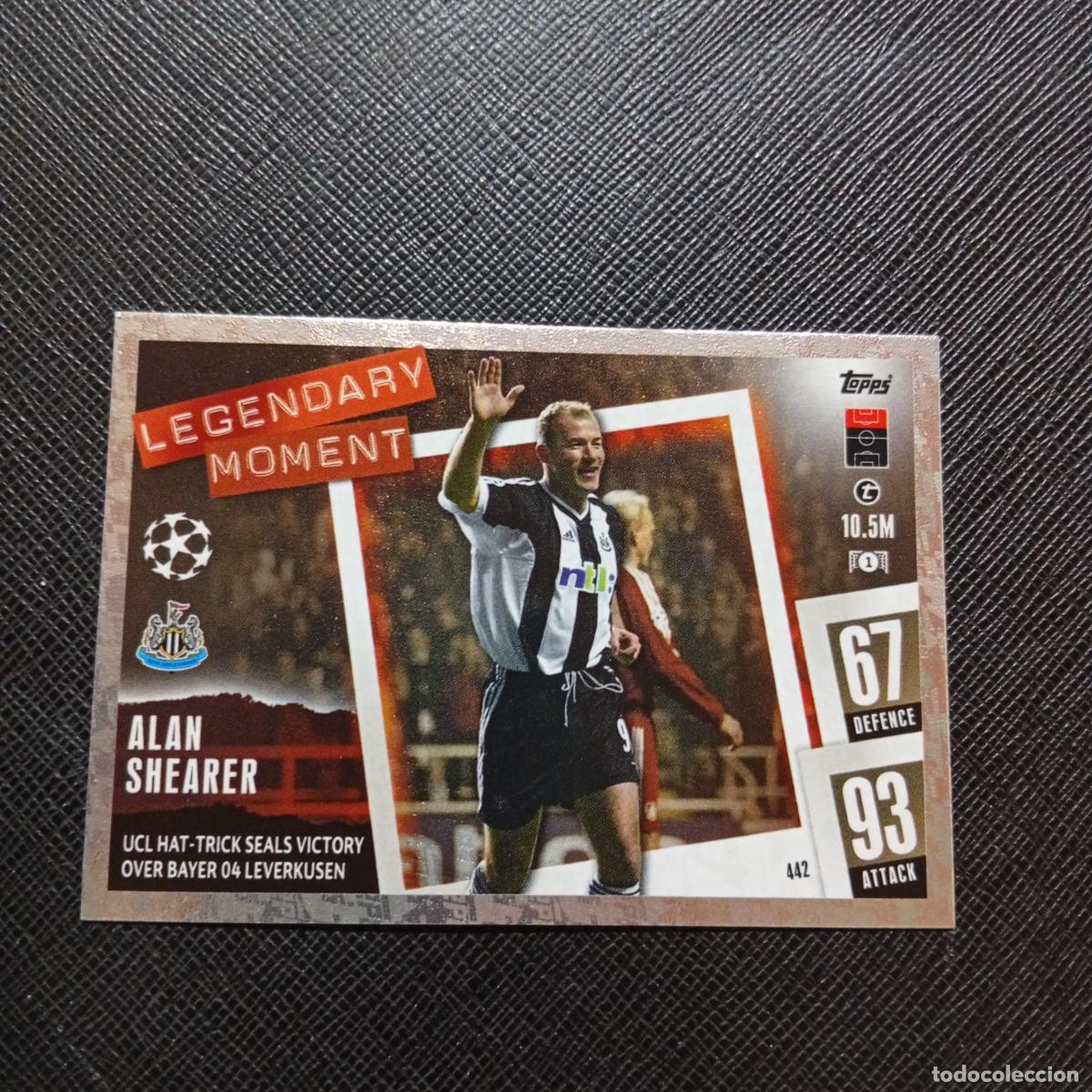 Cromos de f&uacute;tbol: 442 ALAN SHEARER NEWCASTLE TOPPS MATCH ATTAX 2023 2024 FUTBOL CROMO 23 24 - A217 PG49