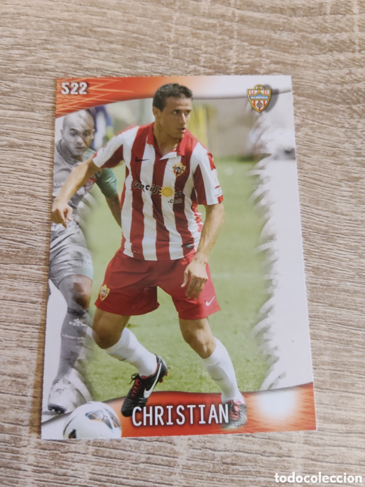 Cromos de f&uacute;tbol: Mundicromo las fichas de la liga 2014 522 Christian Almer&iacute;a