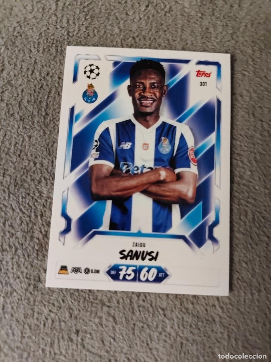 Football Stickers: 301 MATCH ATTAX 26/27 ZAIDU SANUSI FC PORTO BASE CARD 2026 2027 TOPPS UCC AAU