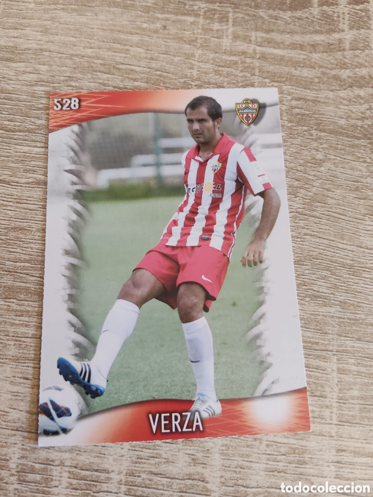 Football Stickers: Mundicromo las fichas de la liga 2014 528 Verza Almer&iacute;a