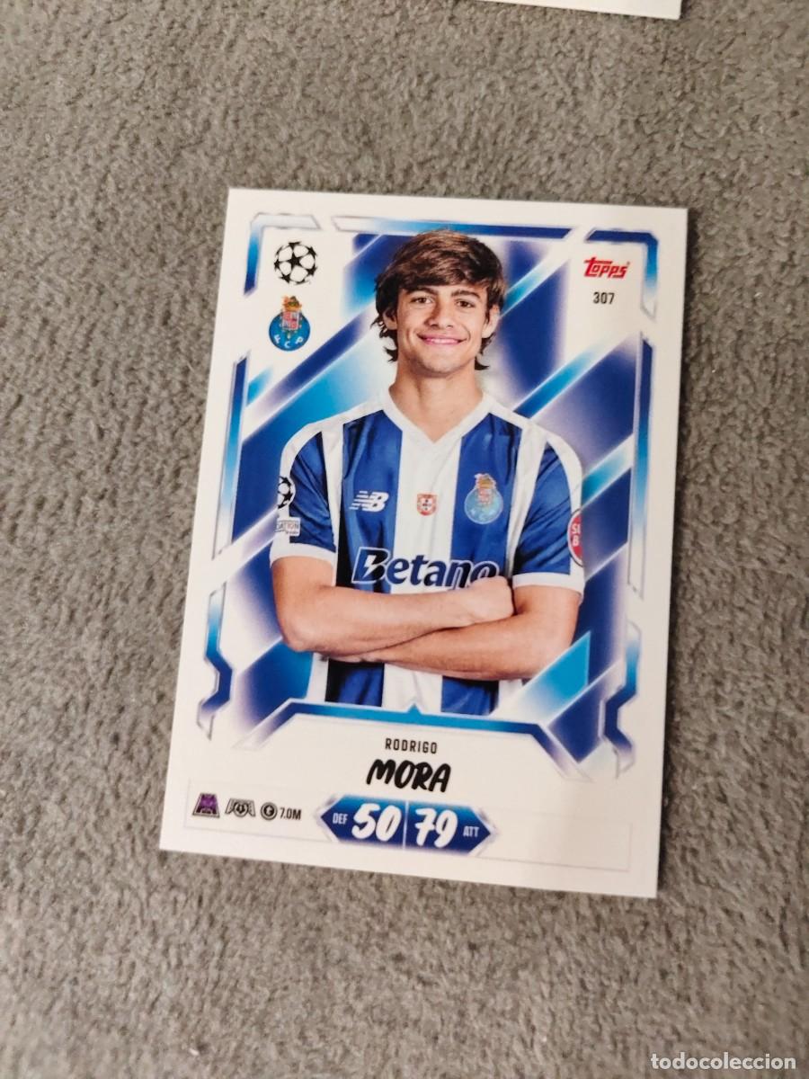Football Stickers: 307 MATCH ATTAX 26/27 RODRIGO MORA FC PORTO BASE CARD 2026 2027 TOPPS UCC AAU
