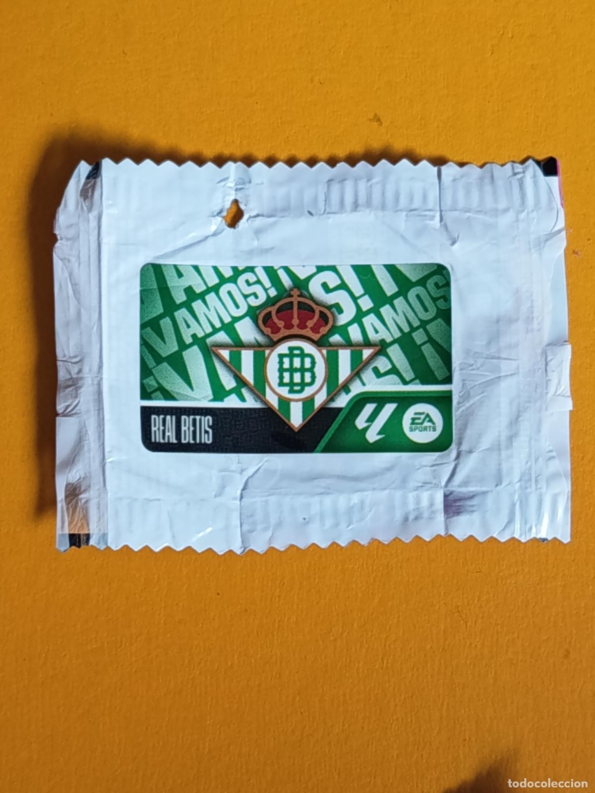 Football Stickers: REAL BETIS !VAMOS! CHICLE LIGA ESTE 2026-27. PANINI