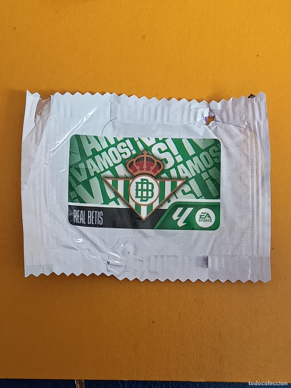 Cromos de f&uacute;tbol: REAL BETIS !VAMOS! CHICLE LIGA ESTE 2026-27. PANINI