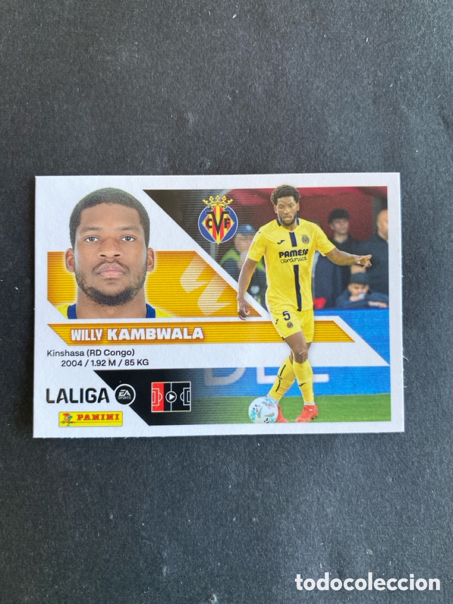 Cromos de f&uacute;tbol: Cromo liga 26/27 Villarreal N* 8 A