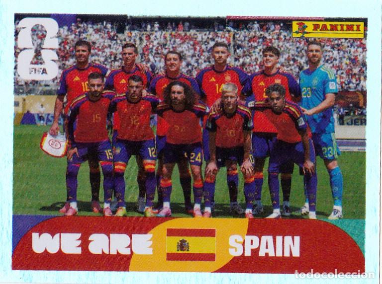 Cromos de f&uacute;tbol: FIFA WORLD CUP 2026 * EQUIPO 2 ESTRELLAS N&ordm; 13bis * DE ESPA&Ntilde;A - NUEVO DE SOBRE (A-18)