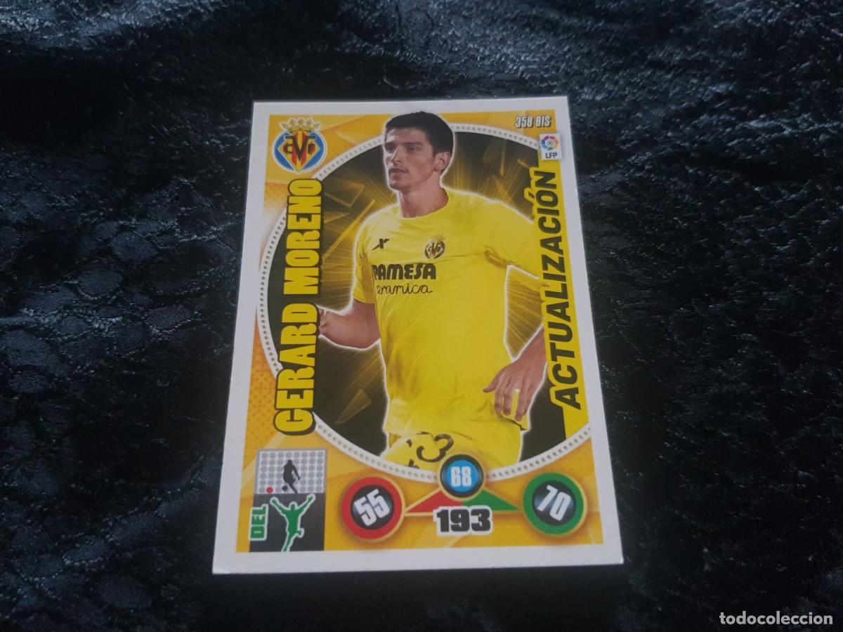 Cromos de f&uacute;tbol: Cromo Actualizaci&oacute;n 358 bis Gerard Moreno (Villarreal) Adrenalyn 2014/2015 14/15