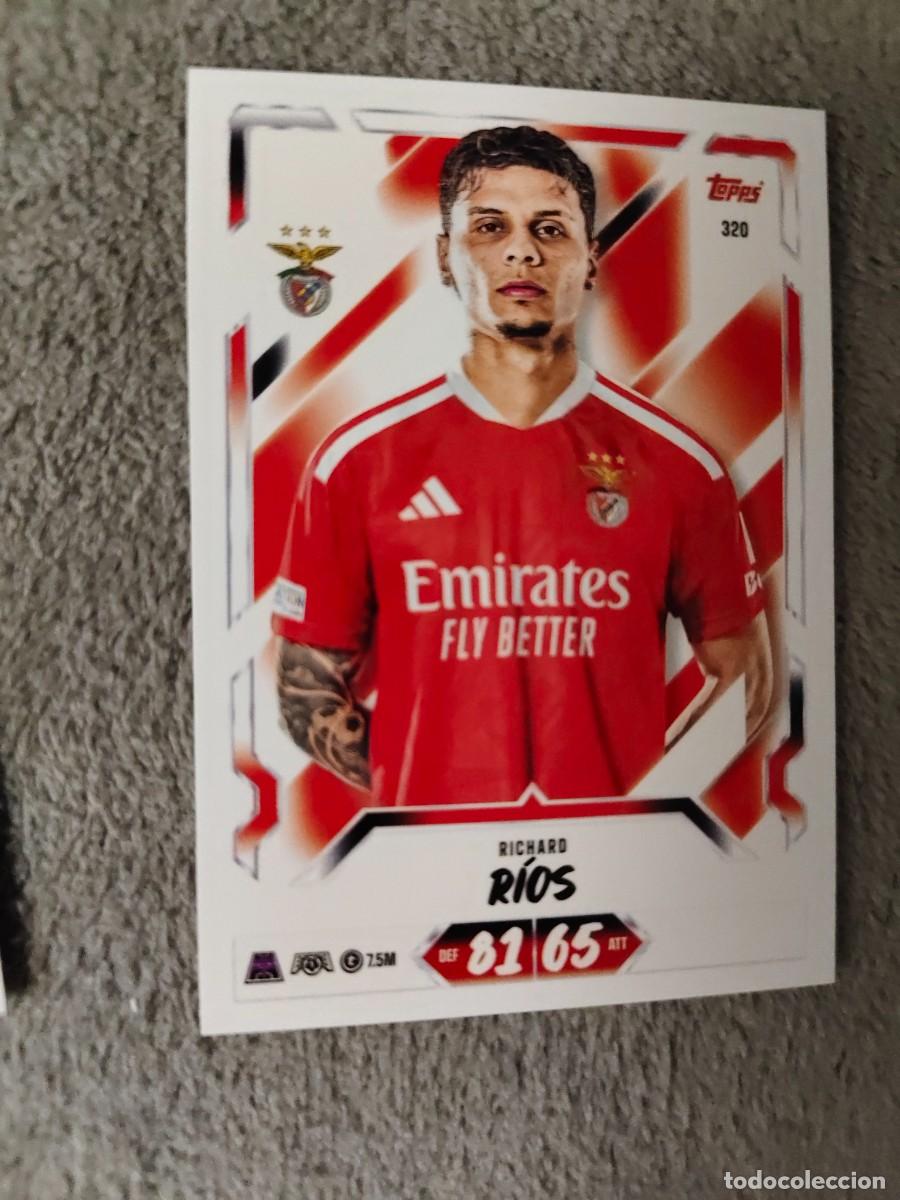Figurine di Calcio: 320 MATCH ATTAX 26/27 RICHARD R&Iacute;OS SL BENFICA BASE CARD 2026 2027 TOPPS UCC AAU